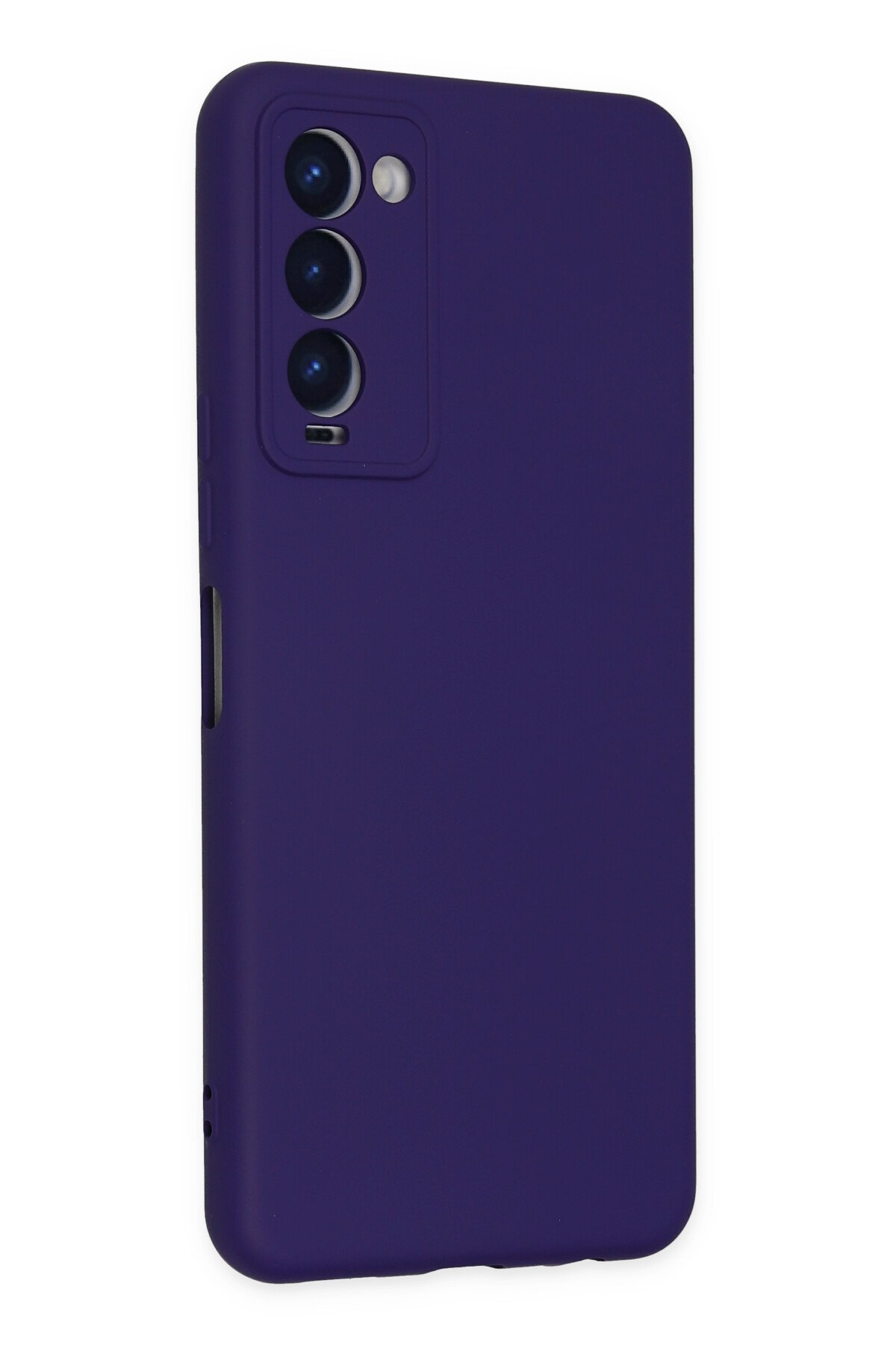 Newface Tecno Camon 18T Kılıf First Silikon - Mavi