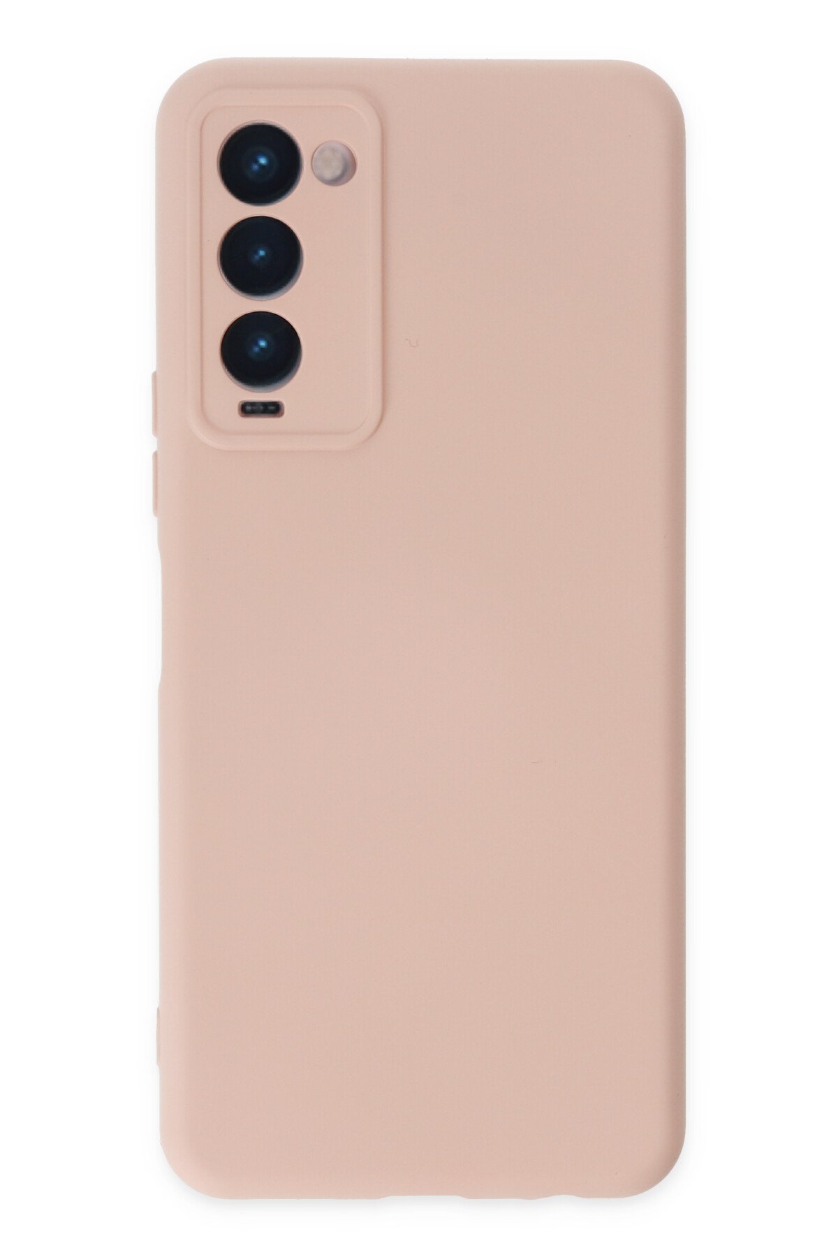 Newface Tecno Camon 18T Kılıf Nano içi Kadife Silikon - Siyah