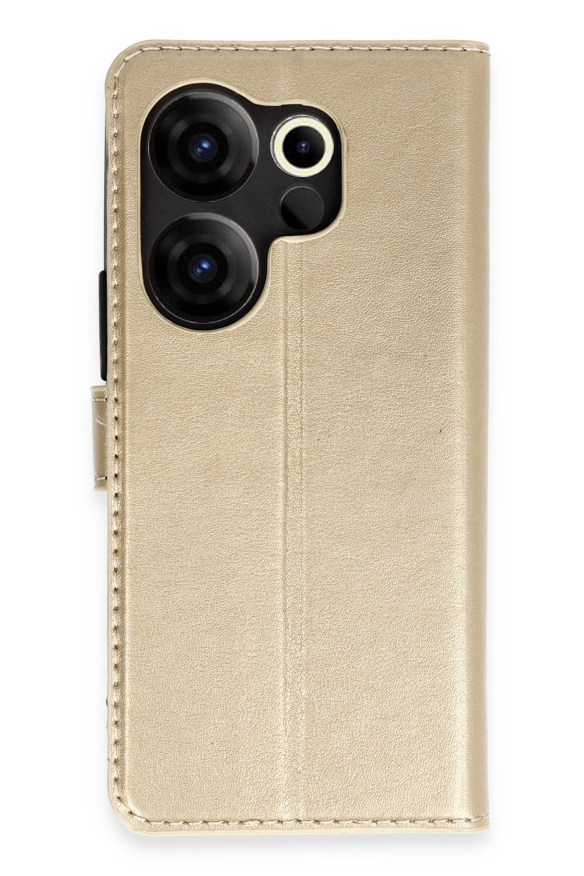 Newface Tecno Camon 20 Premier 5G Kılıf Trend S Plus Kapaklı Kılıf - Siyah