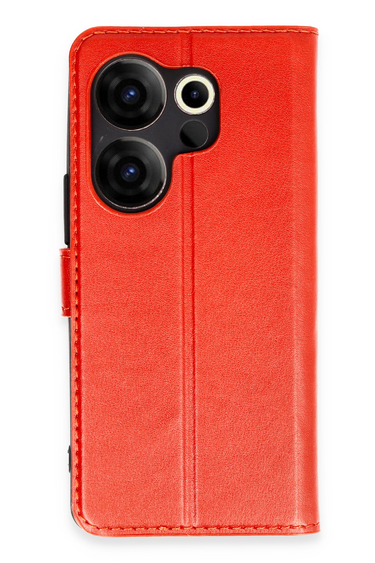 Newface Tecno Camon 20 Premier 5G Kılıf Trend S Plus Kapaklı Kılıf - Gold