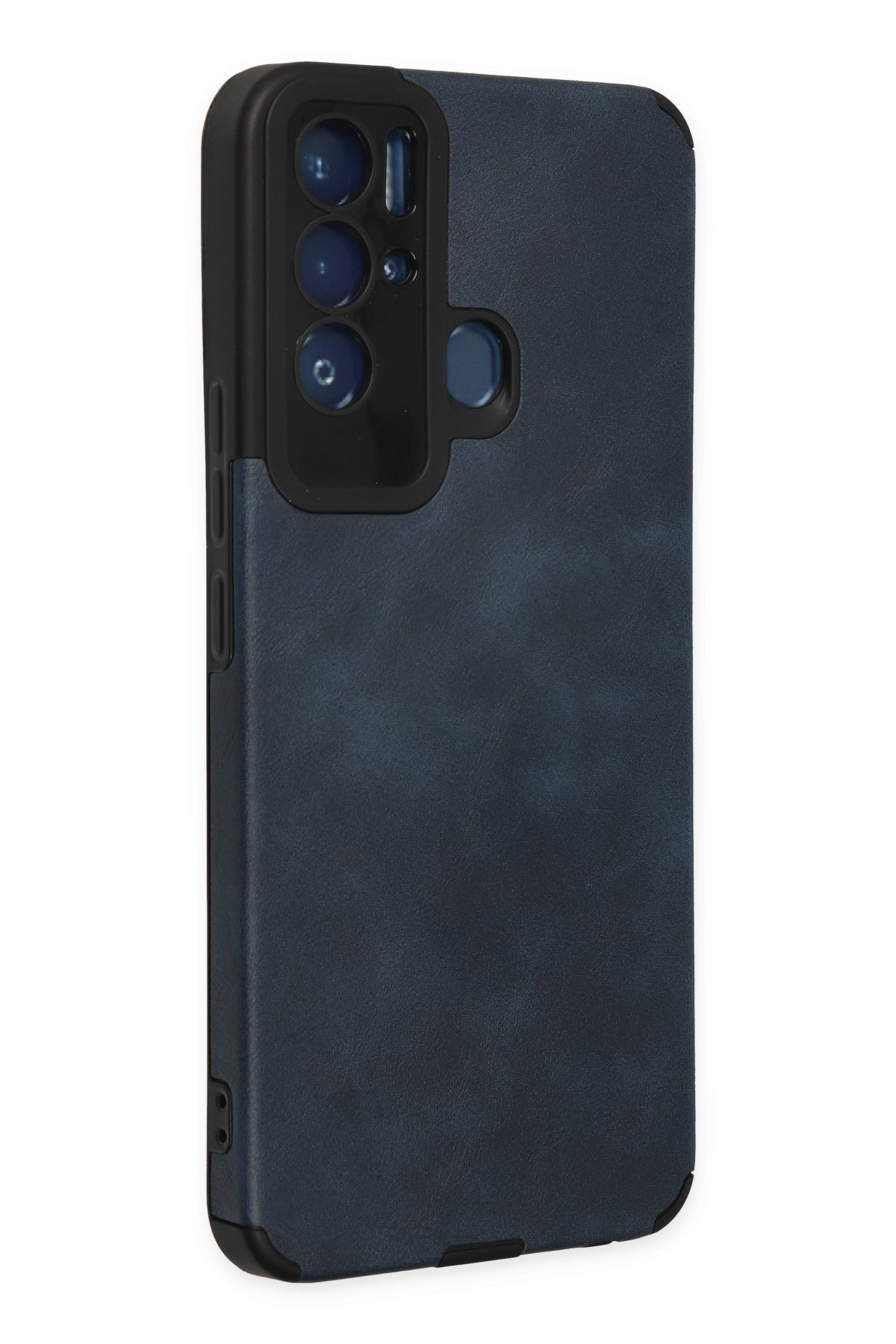 Newface Tecno Pova Neo Kılıf Mega Standlı Silikon - Mor