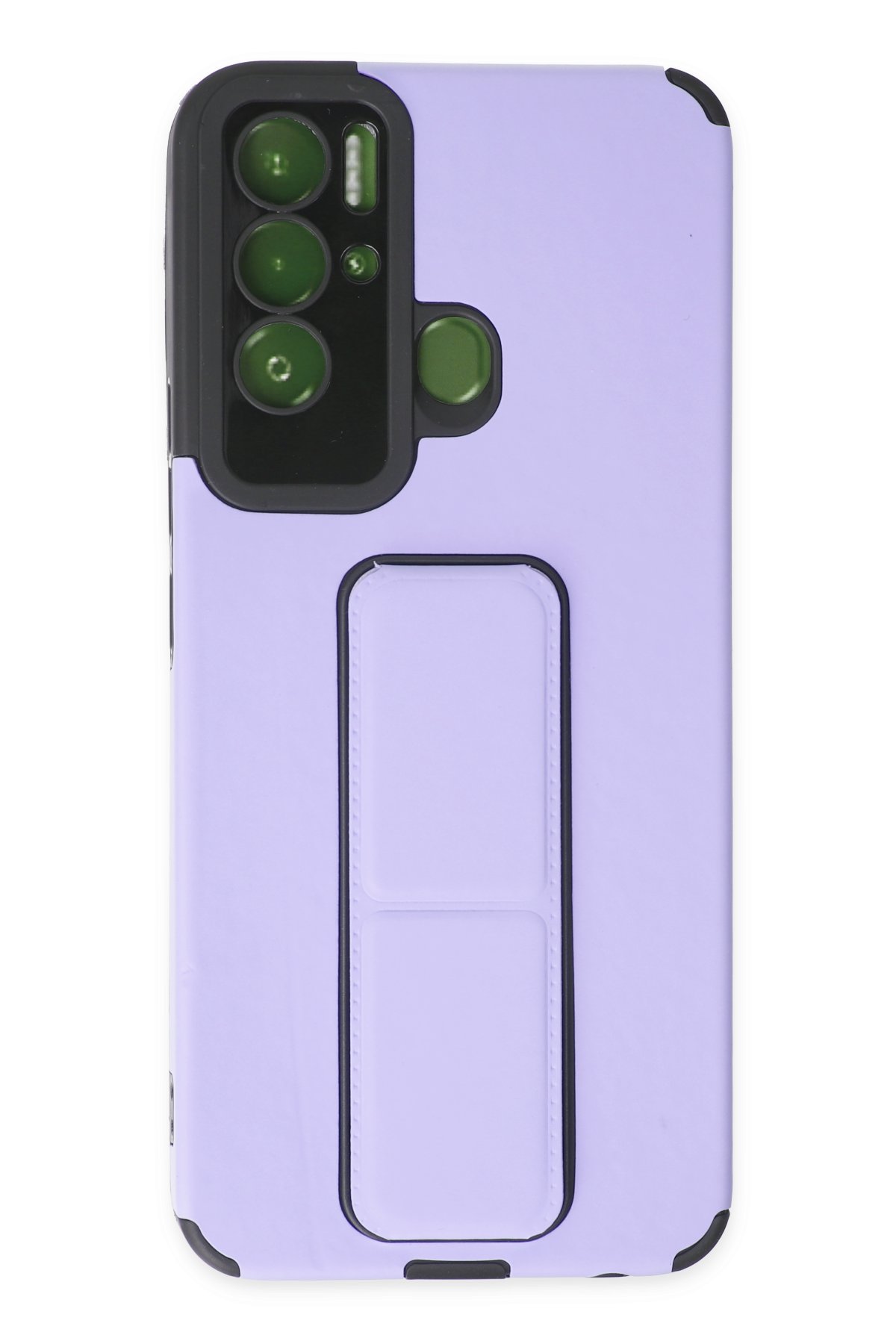 Newface Tecno Pova Neo Kılıf Nano içi Kadife Silikon - Lila