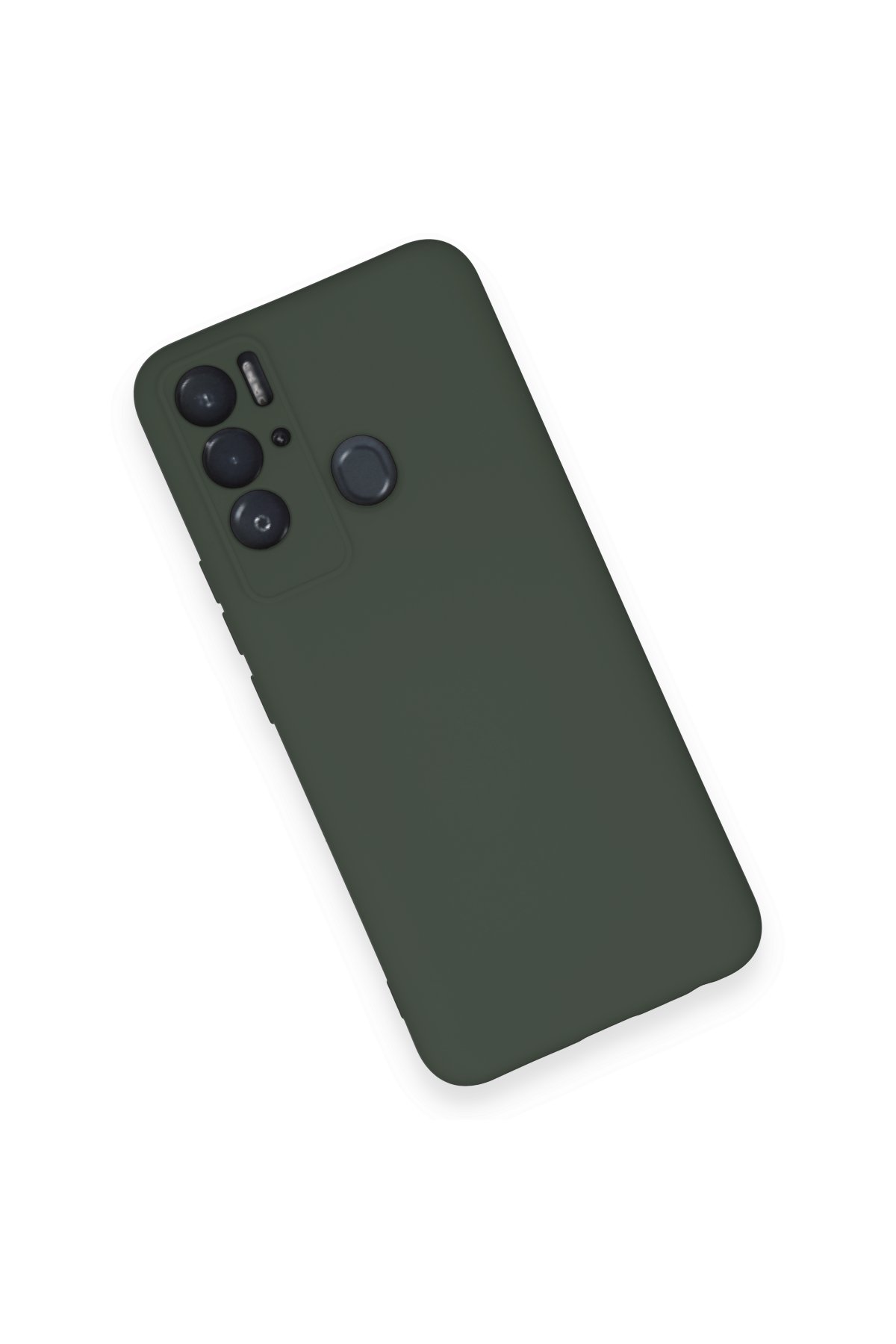 Newface Tecno Pova Neo Kılıf Mega Standlı Silikon - Yeşil