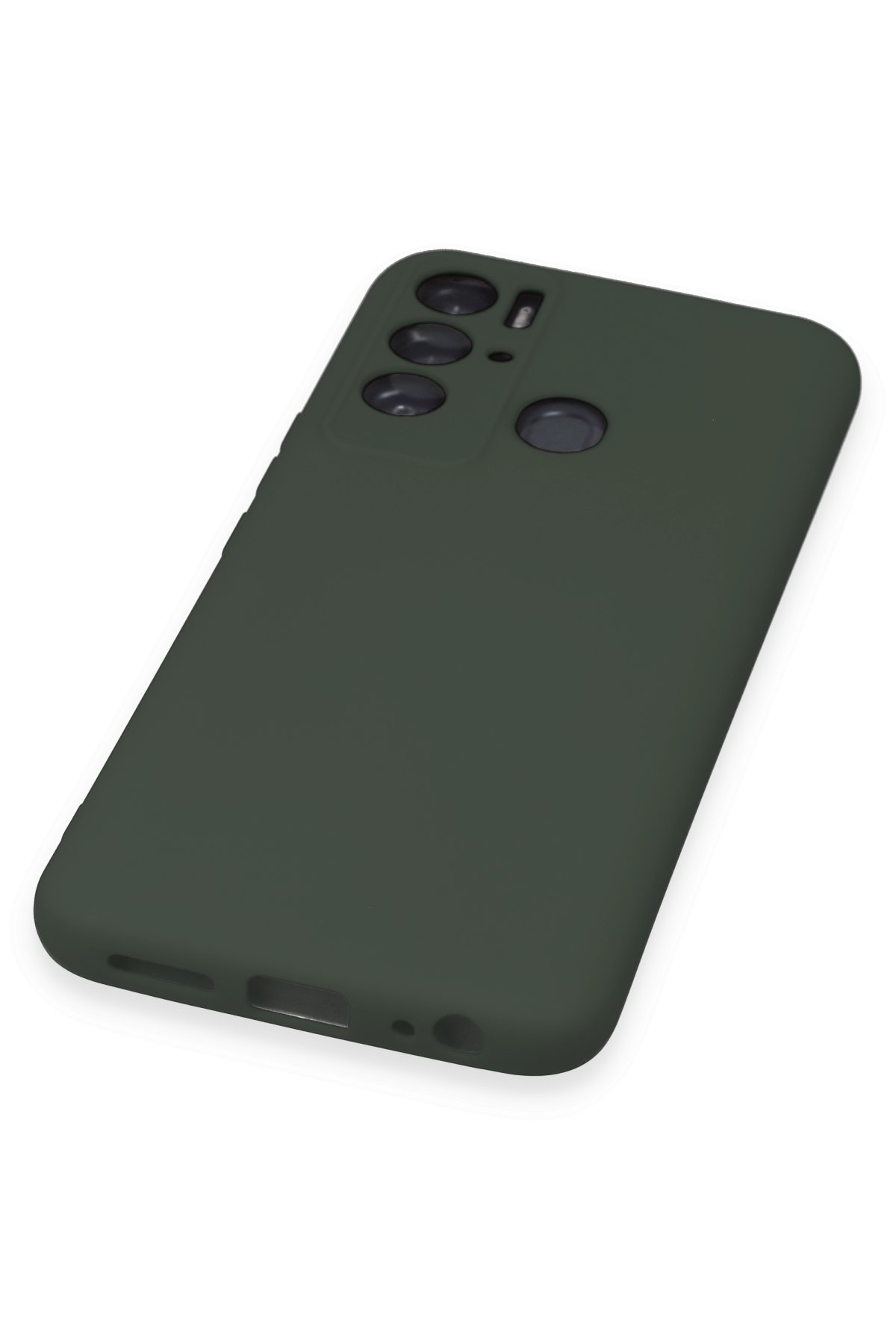 Newface Tecno Pova Neo Kılıf Mega Standlı Silikon - Yeşil