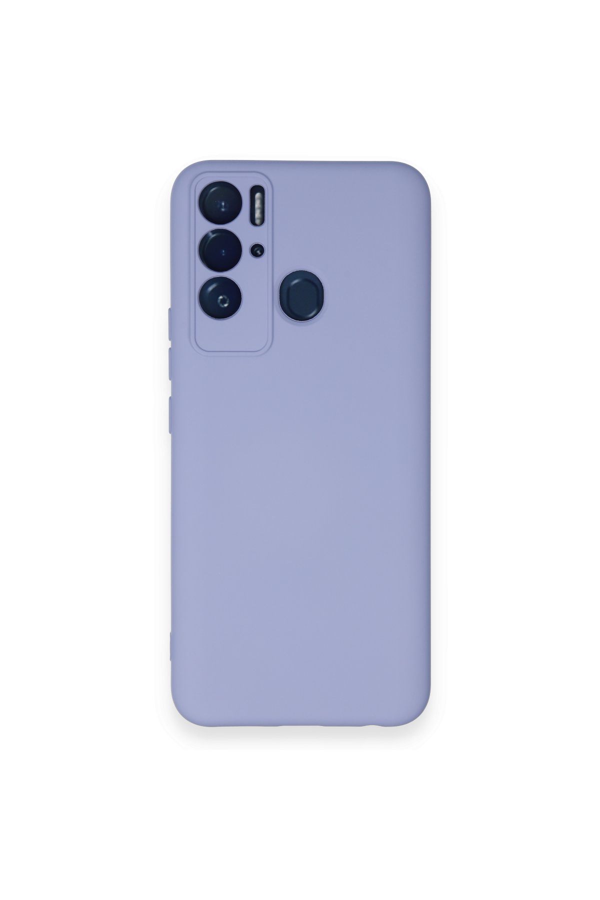 Newface Tecno Pova Neo Kılıf Nano içi Kadife Silikon - Mor