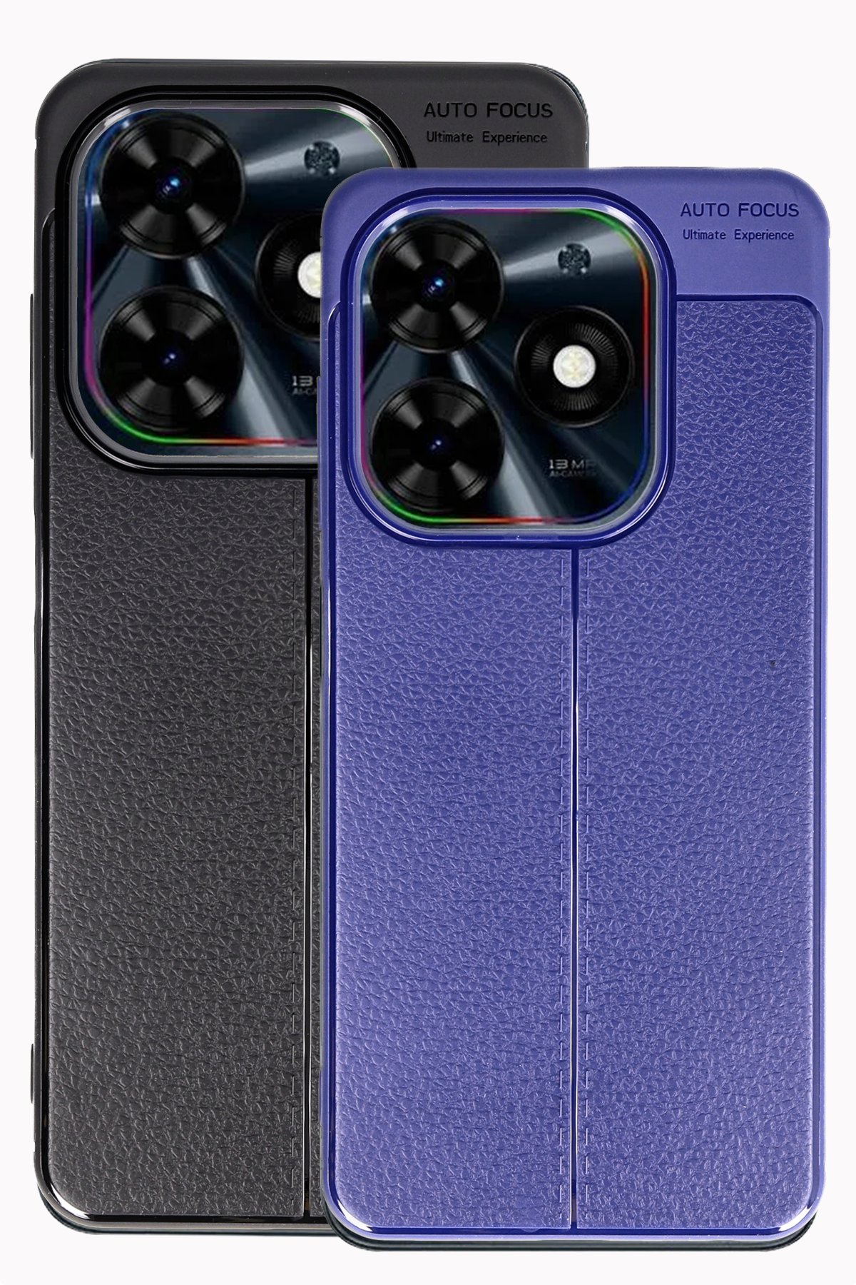 Newface Tecno Spark 20 Kılıf First Silikon - Lacivert
