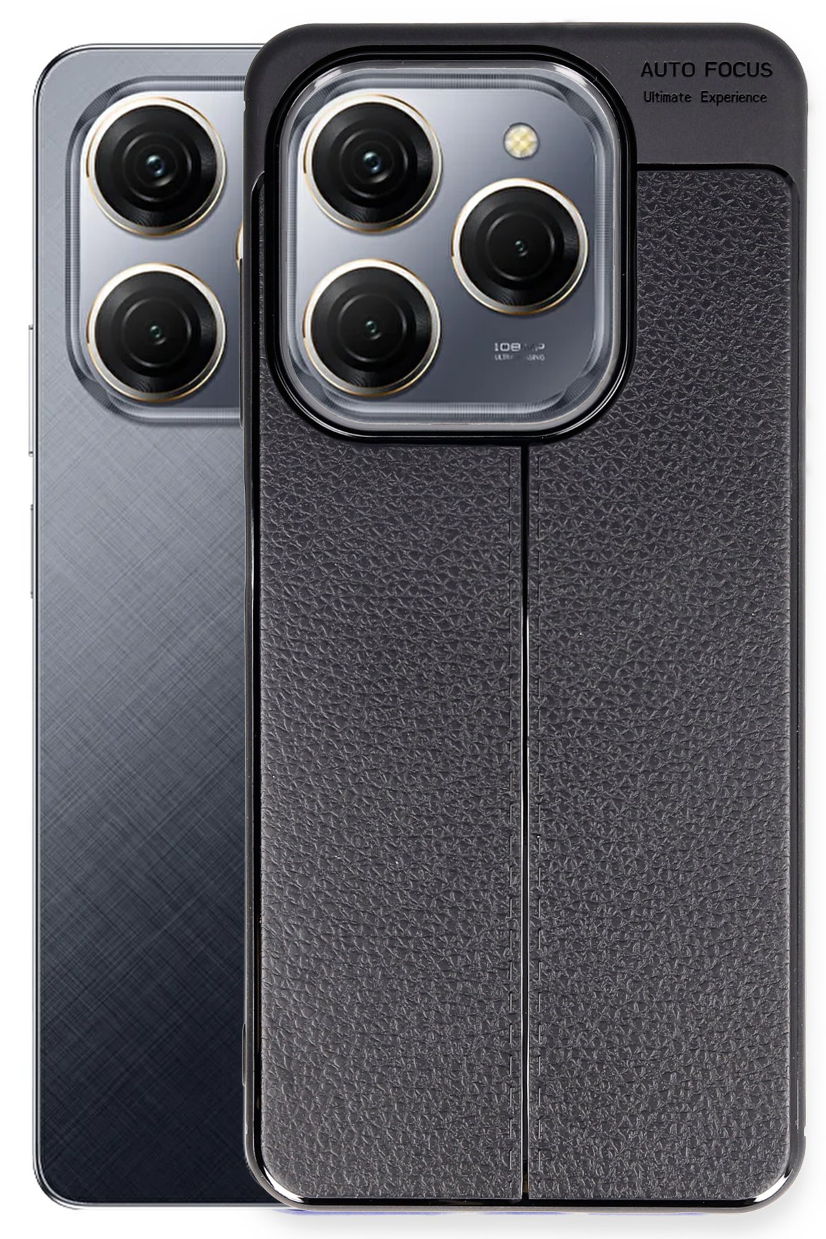 Newface Tecno Spark 20 Pro Kılıf Auto Focus Kapak - Lacivert