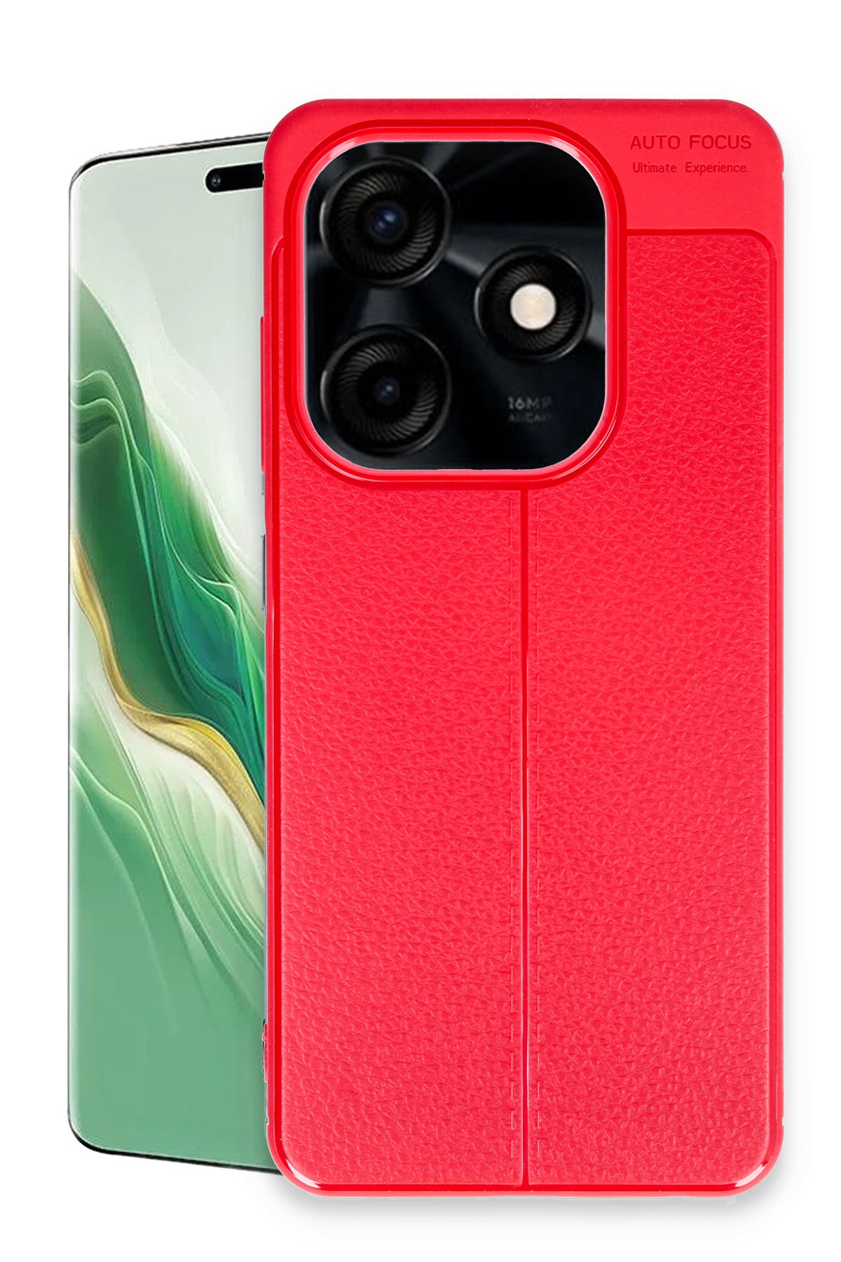 Newface Tecno Spark 20C Kılıf Auto Focus Kapak - Siyah