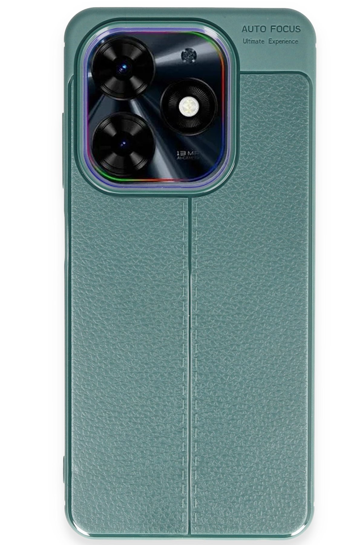 Newface Tecno Spark 20C Kılıf Auto Focus Kapak - Mavi