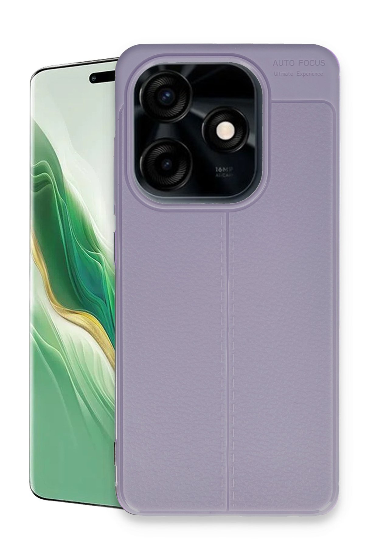 Newface Tecno Spark 20C Kılıf Auto Focus Kapak - Mavi