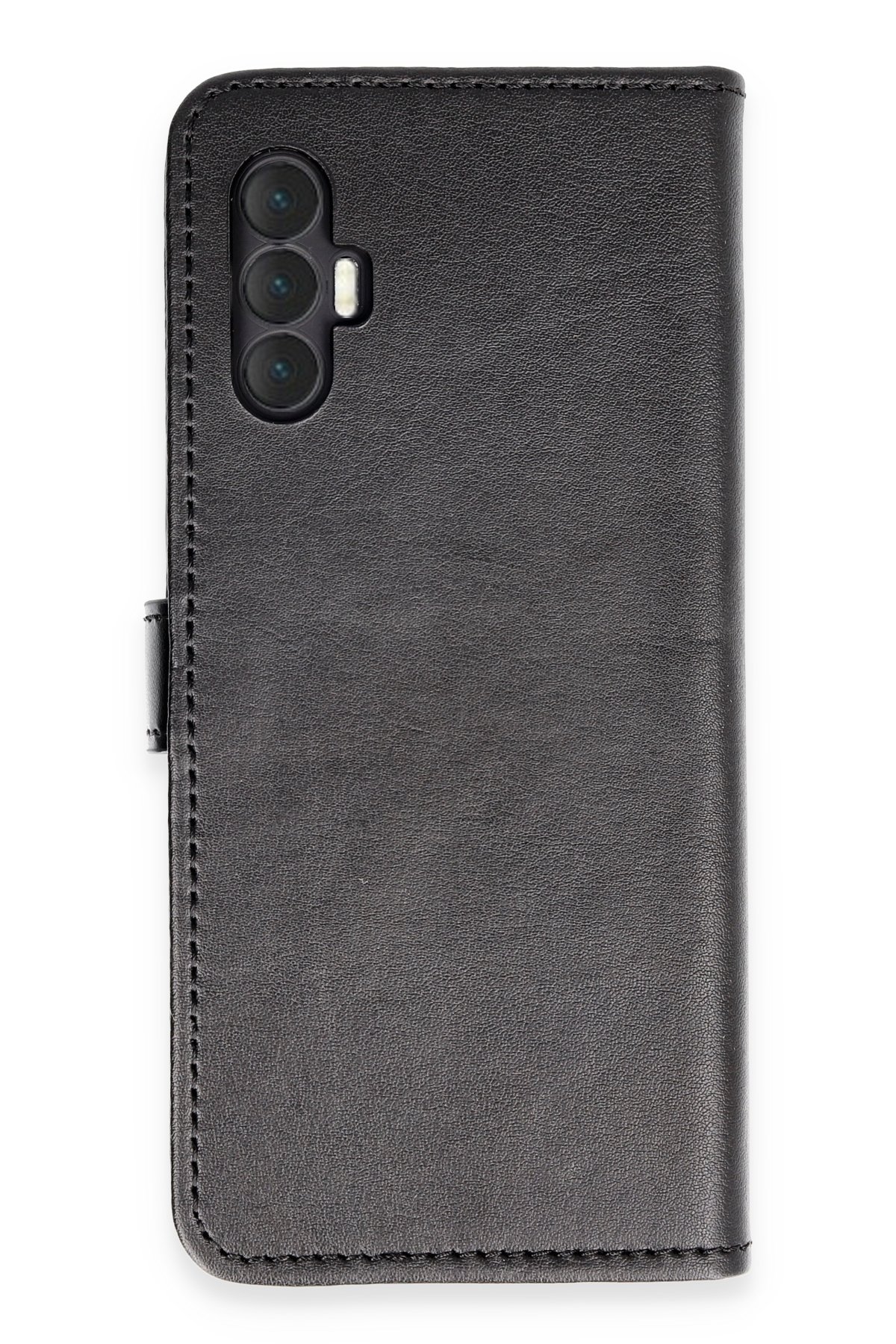 Newface Tecno Spark 8 Pro Kılıf Trend S Plus Kapaklı Kılıf - Gold