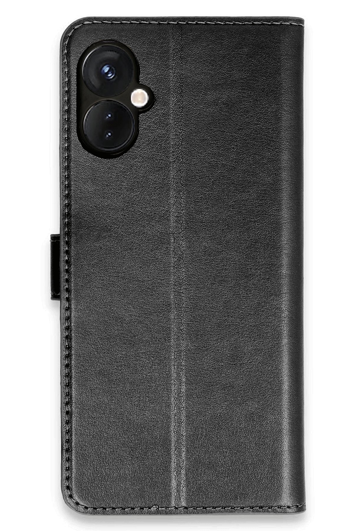 Newface Tecno Spark 9T Kılıf Trend S Plus Kapaklı Kılıf - Siyah