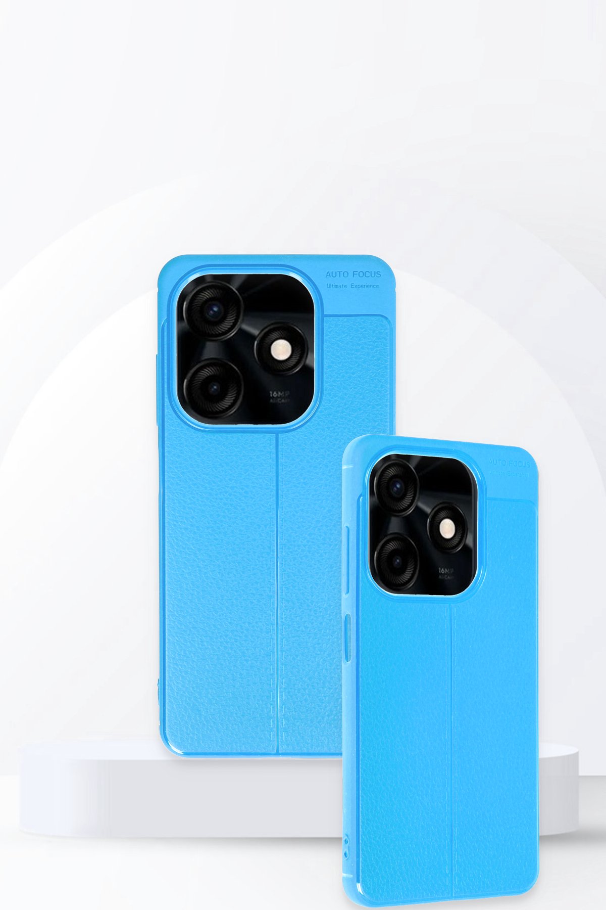Newface Tecno Spark Go 2024 Kılıf Auto Focus Kapak - Siyah