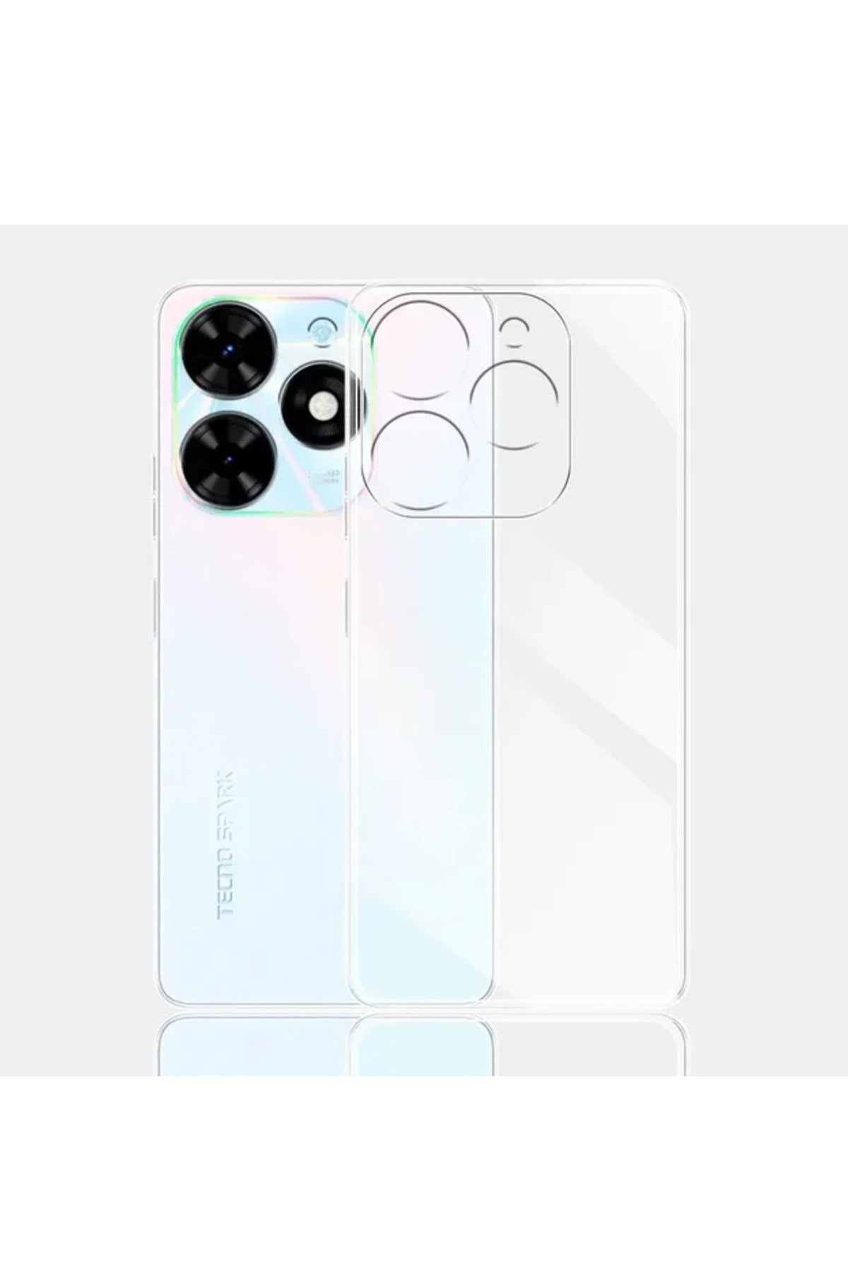 Newface Tecno Spark Go 2024 Kılıf Trend S Plus Kapaklı Kılıf - Siyah