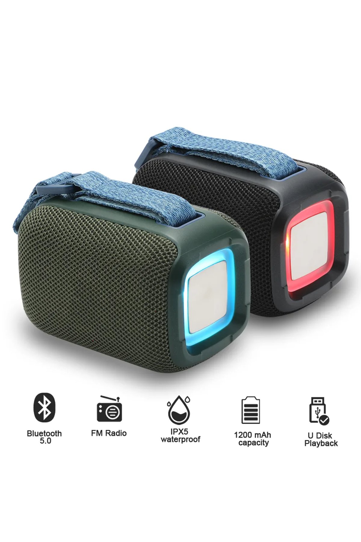 Newface TG642 RGB Kablosuz Hoparlör - Siyah