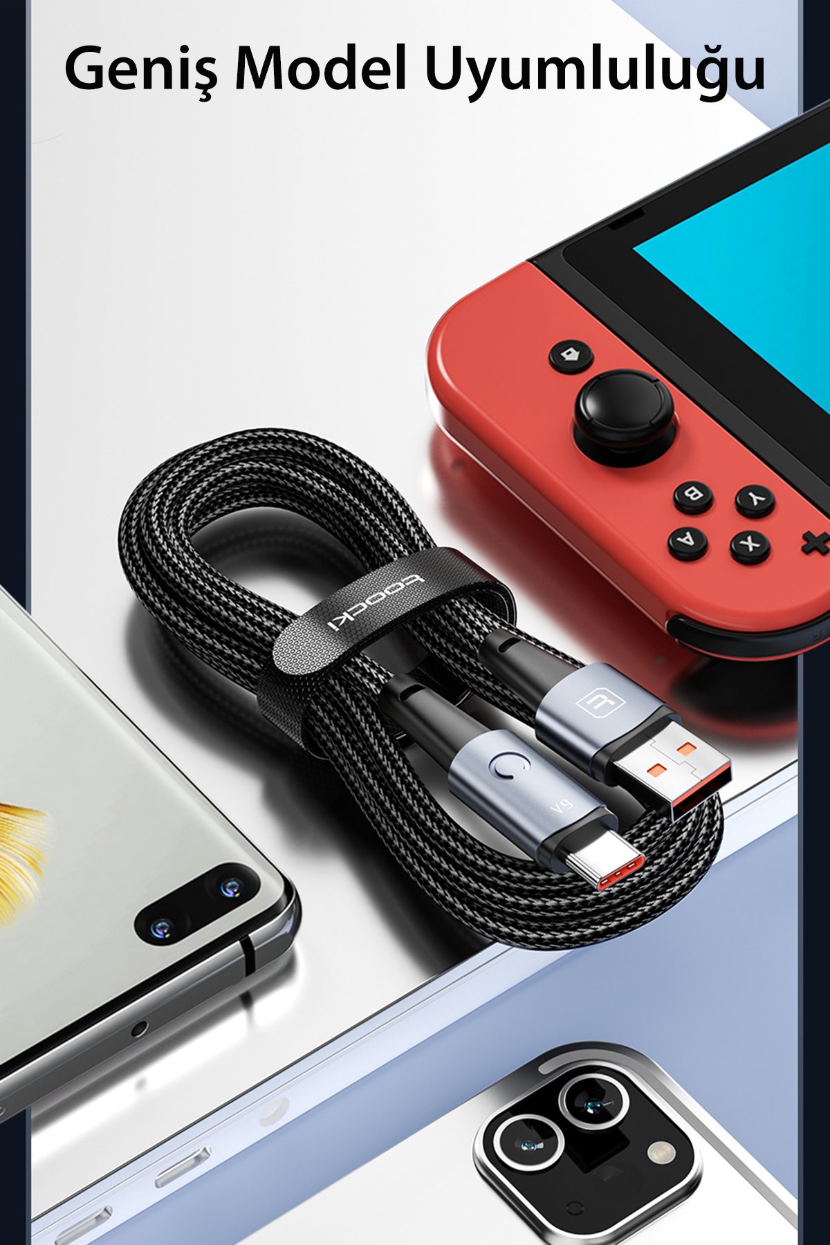 Newface MC06 Şarj Adaptörü 100cm Xiaomi Mi Band 5/6