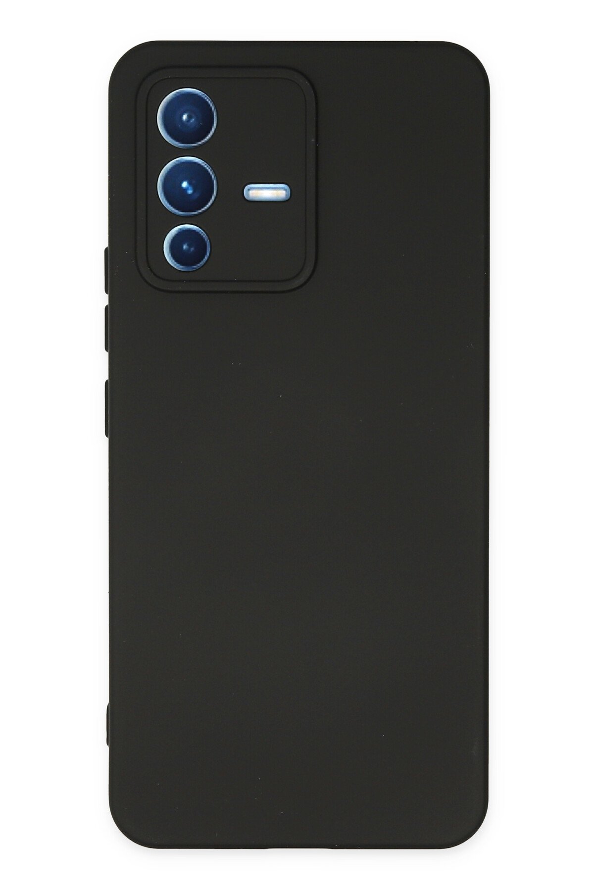 Newface Vivo V23 5G Kılıf Nano içi Kadife Silikon - Kırmızı