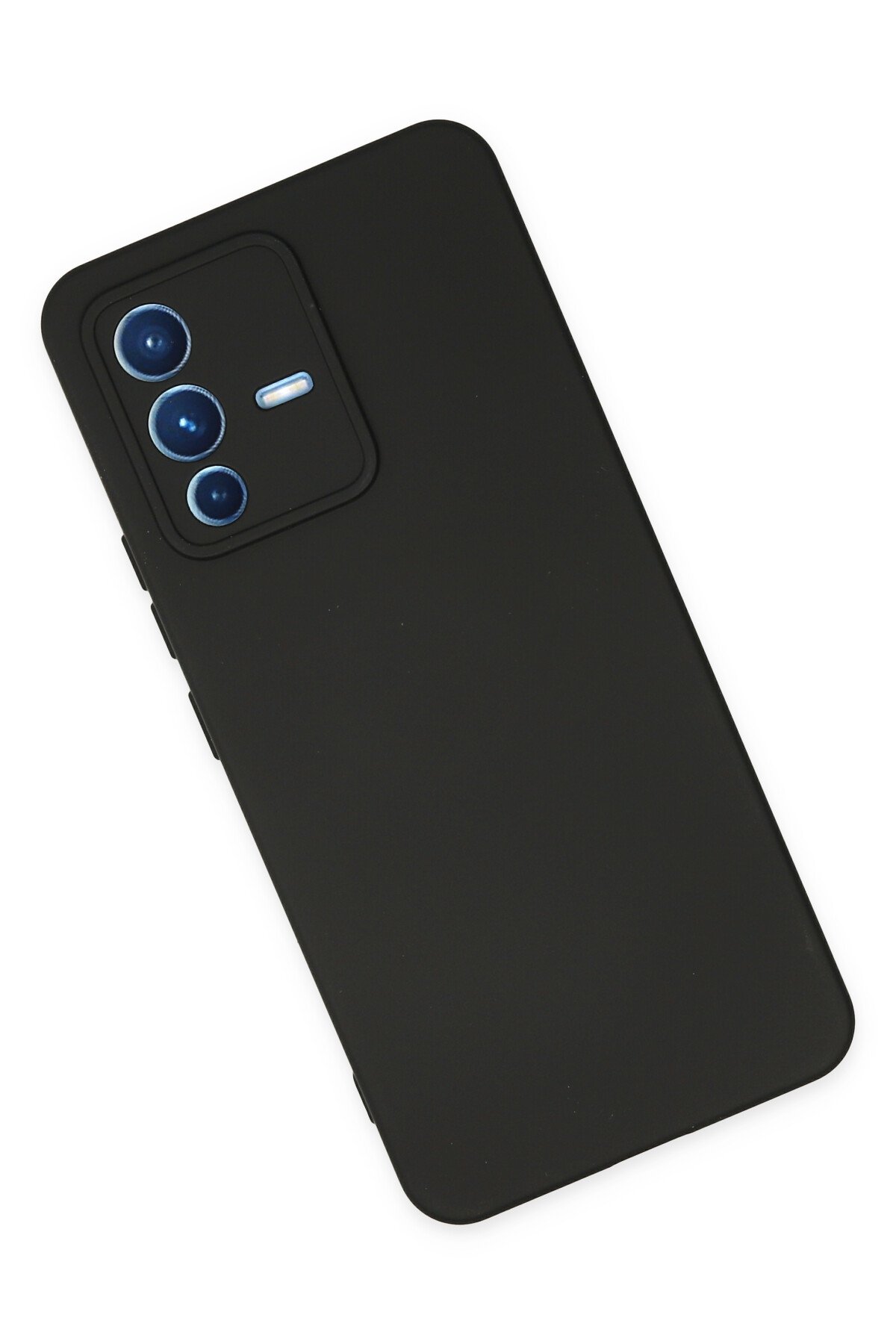 Newface Vivo V23 5G Kılıf Nano içi Kadife  Silikon - Koyu Yeşil