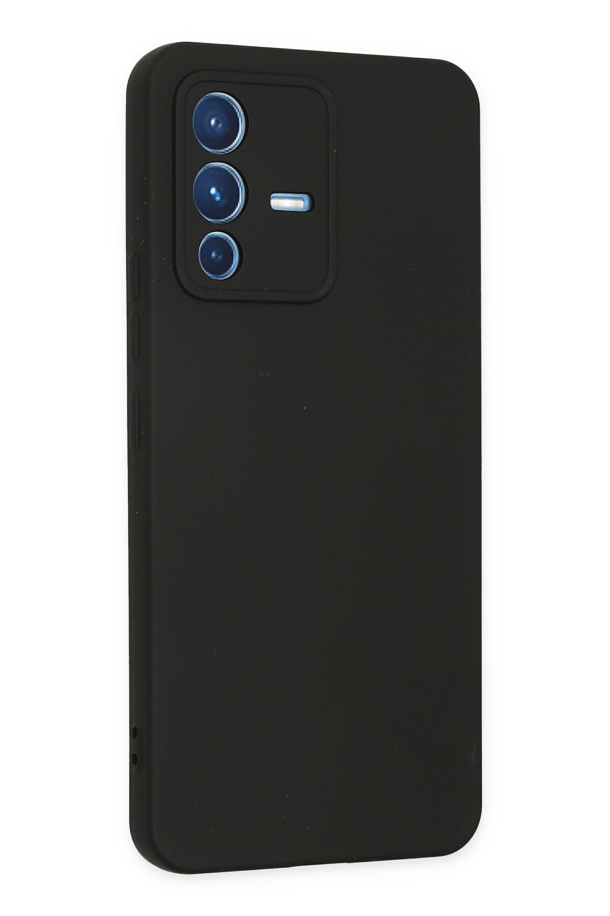 Newface Vivo V23 5G Kılıf Nano içi Kadife Silikon - Kırmızı