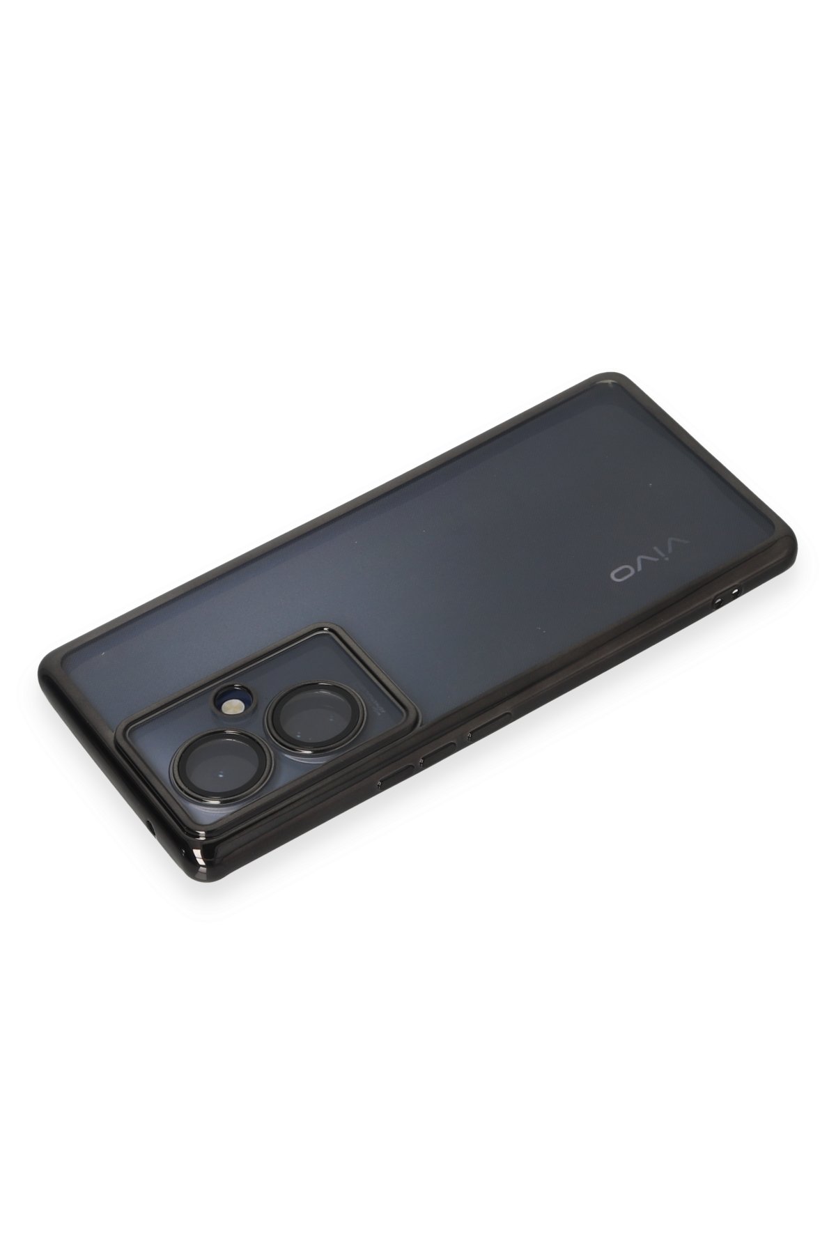 Newface Vivo V29 Lite Kılıf Razer Lensli Silikon - Yeşil