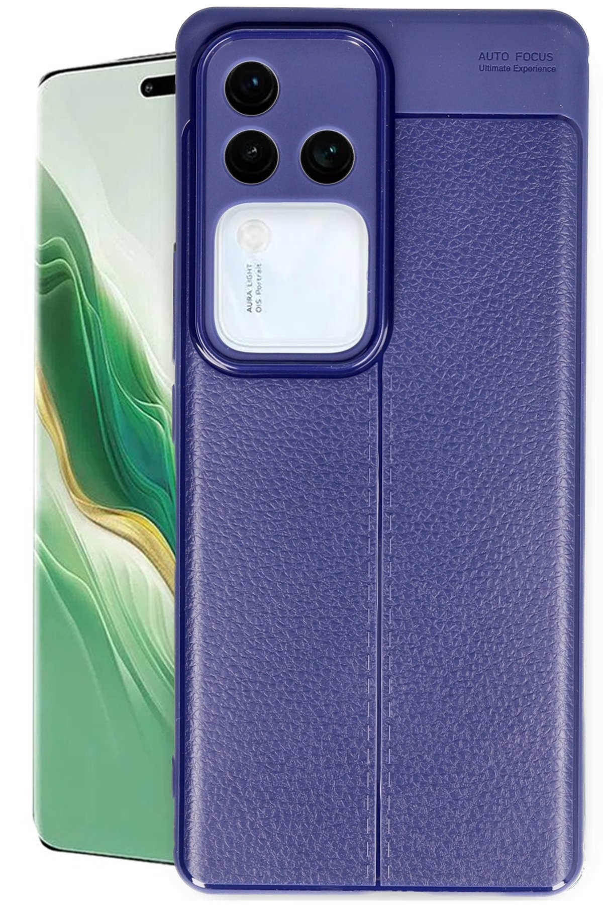 Newface Vivo V30 5G Kılıf Lüx Şeffaf Silikon