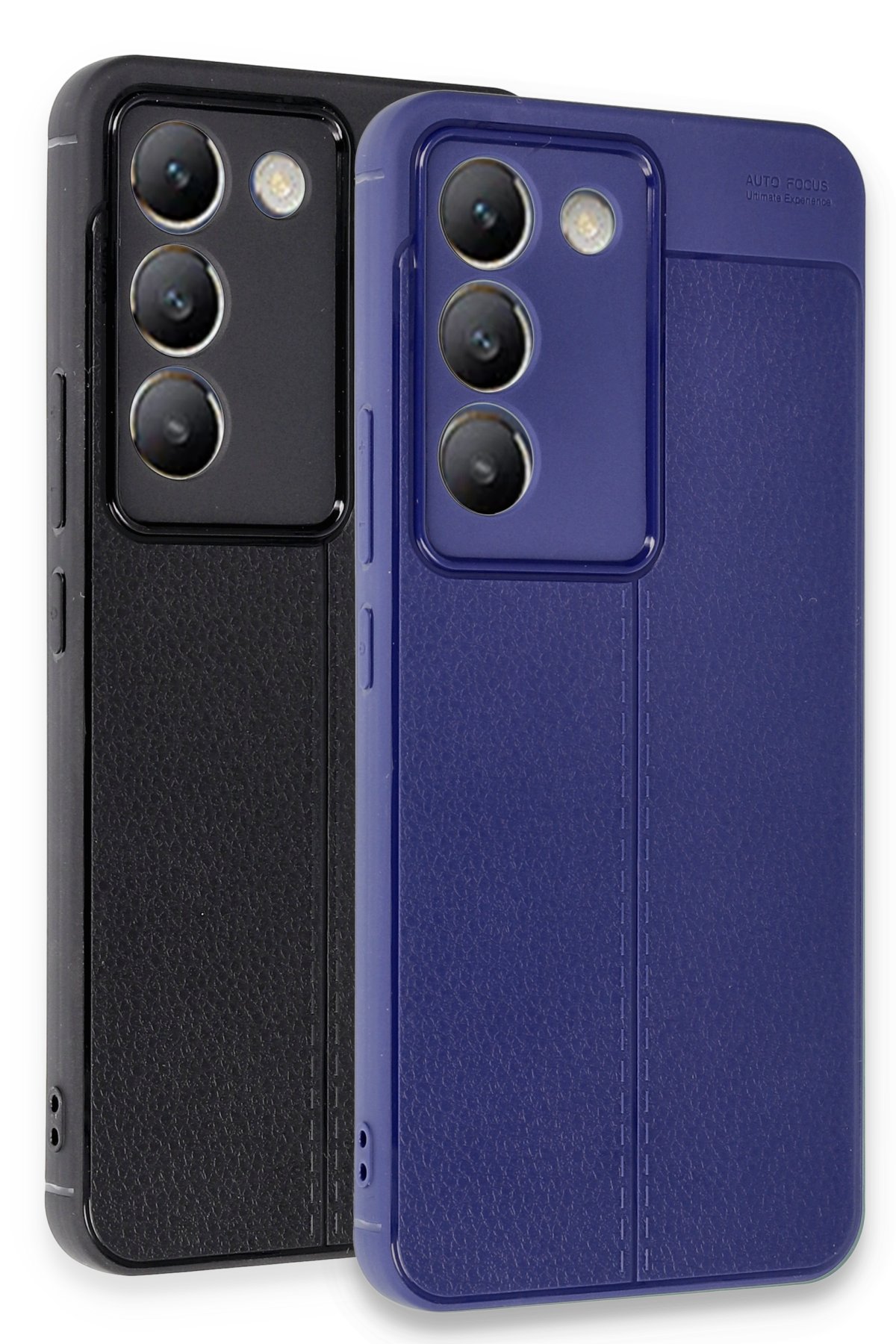 Newface Vivo V30 Lite 4G Kılıf Auto Focus Kapak - Mavi