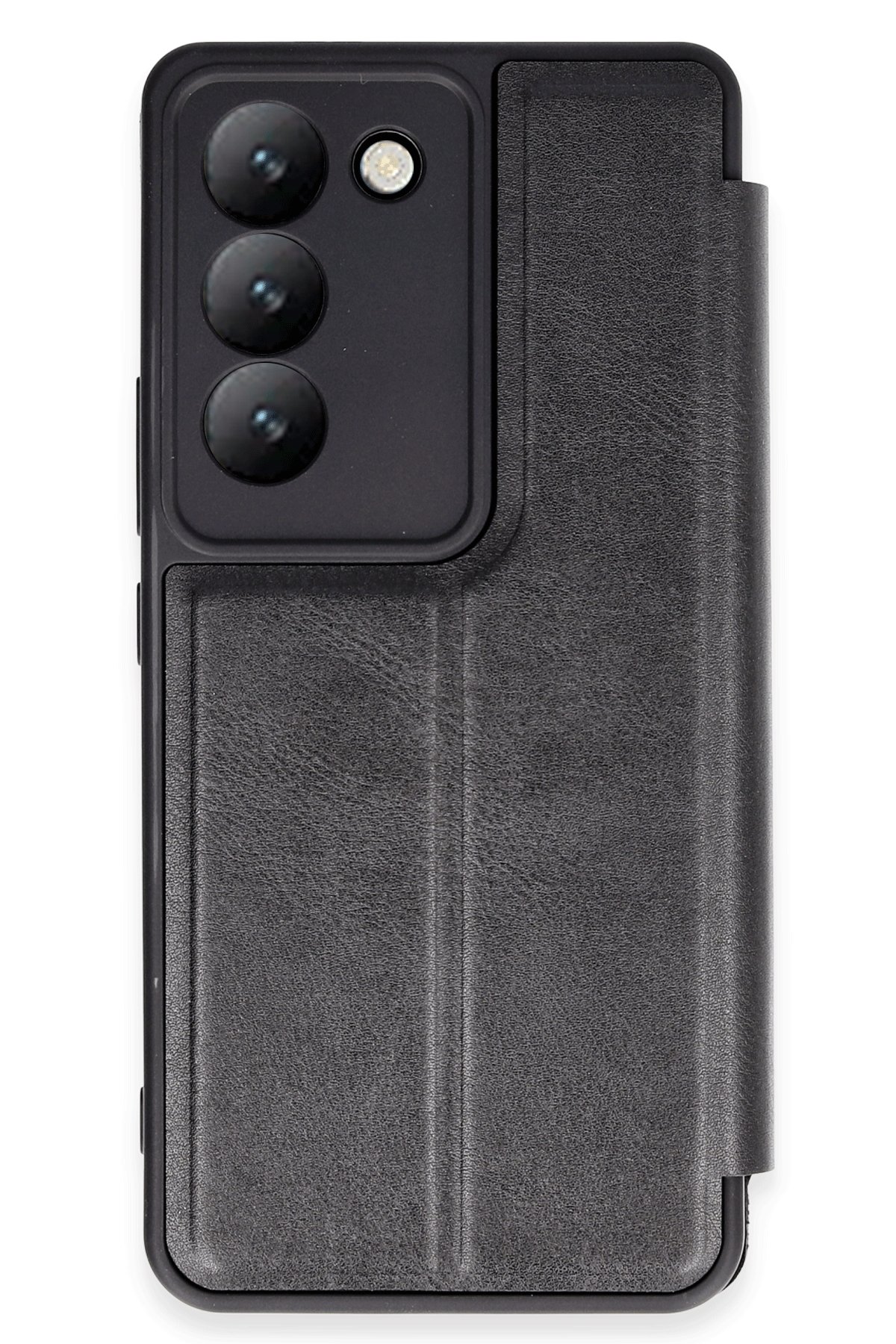 Newface Vivo V30 Lite 4G Kılıf Flip Cover - Taba