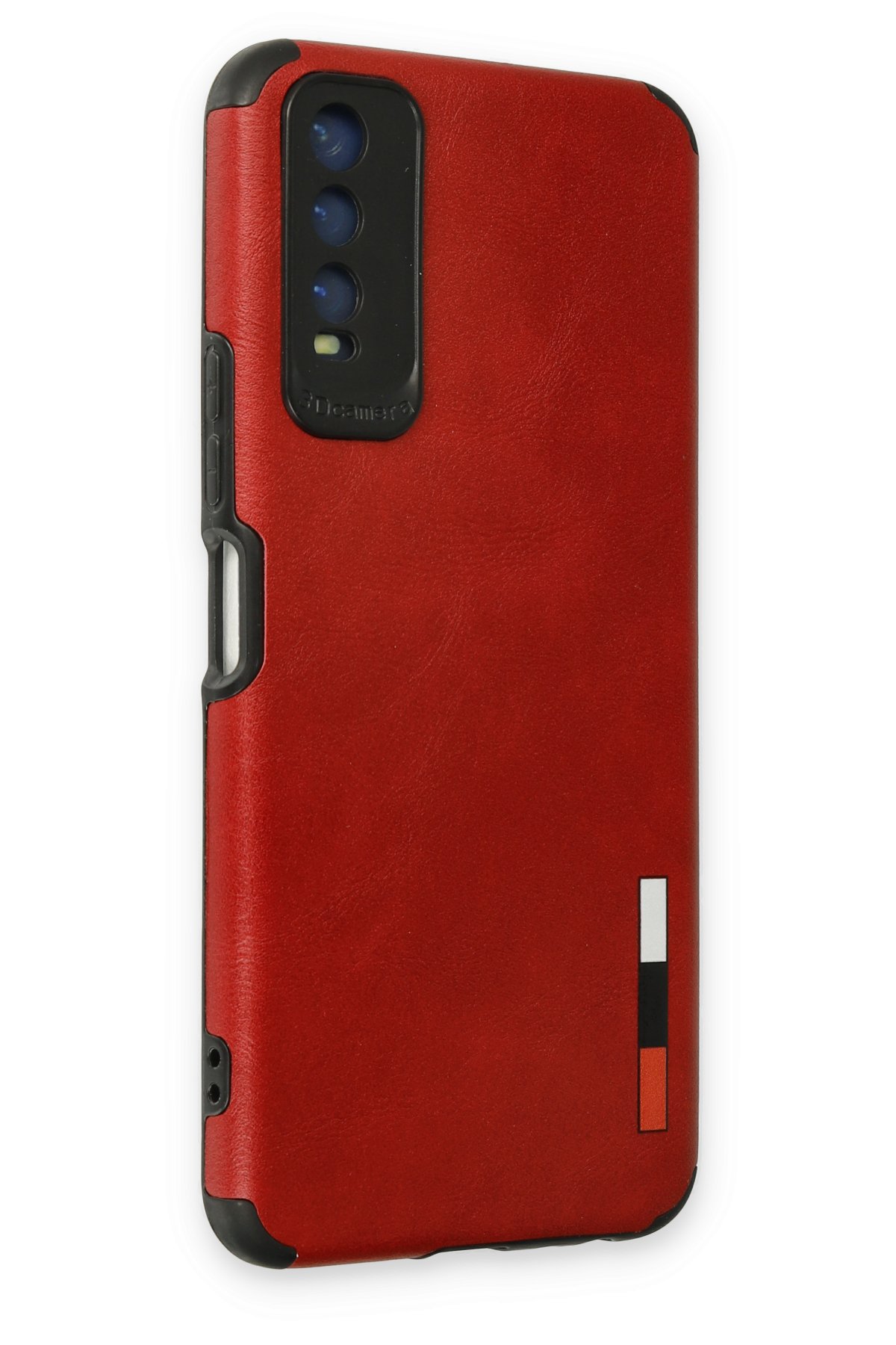 Newface Vivo Y11S Kılıf Lansman Glass Kapak - Mavi