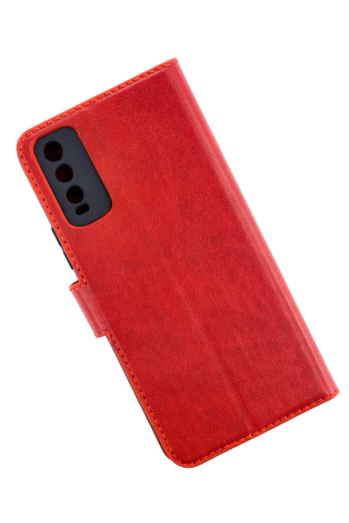 Newface Vivo Y11S Kılıf Loop Deri Silikon - Siyah