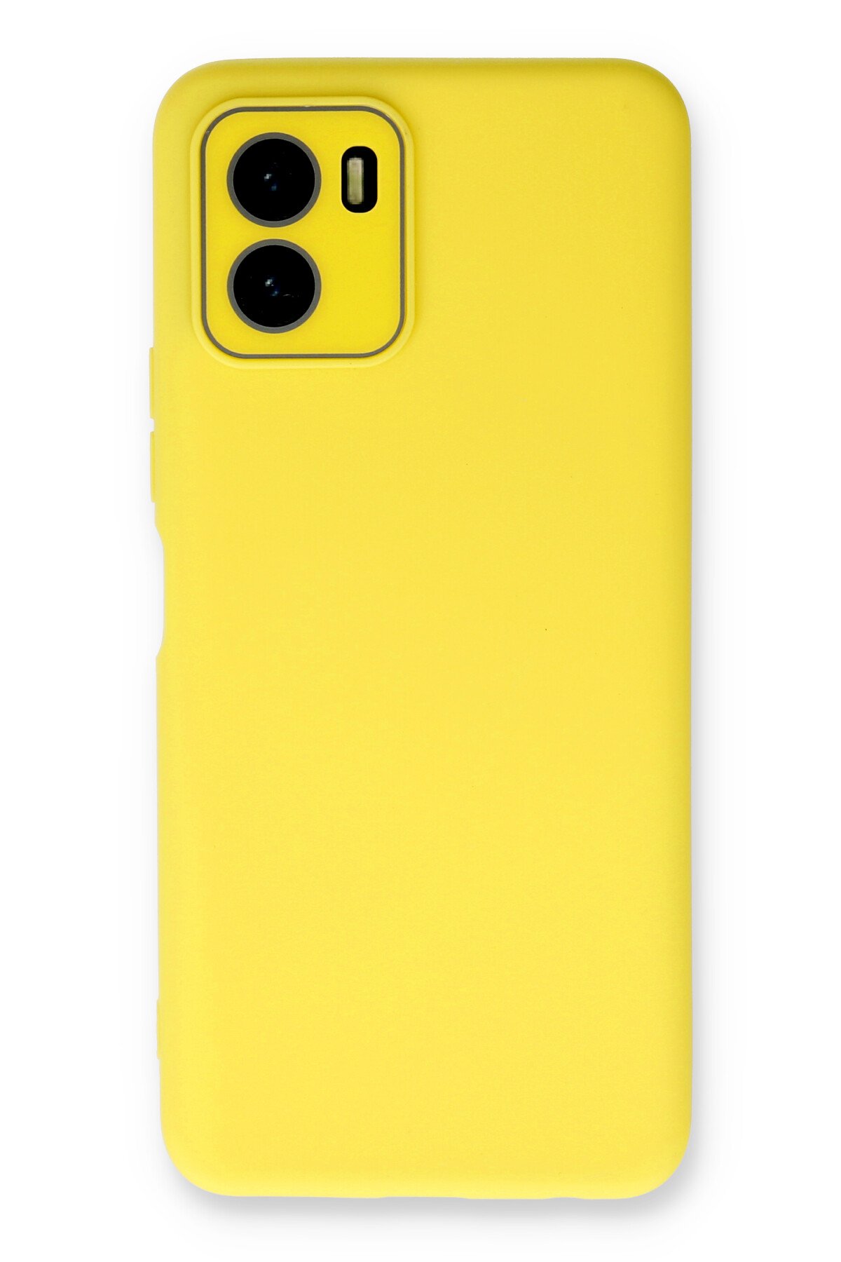 Newface Vivo Y15S Kılıf Platin Silikon - Mavi