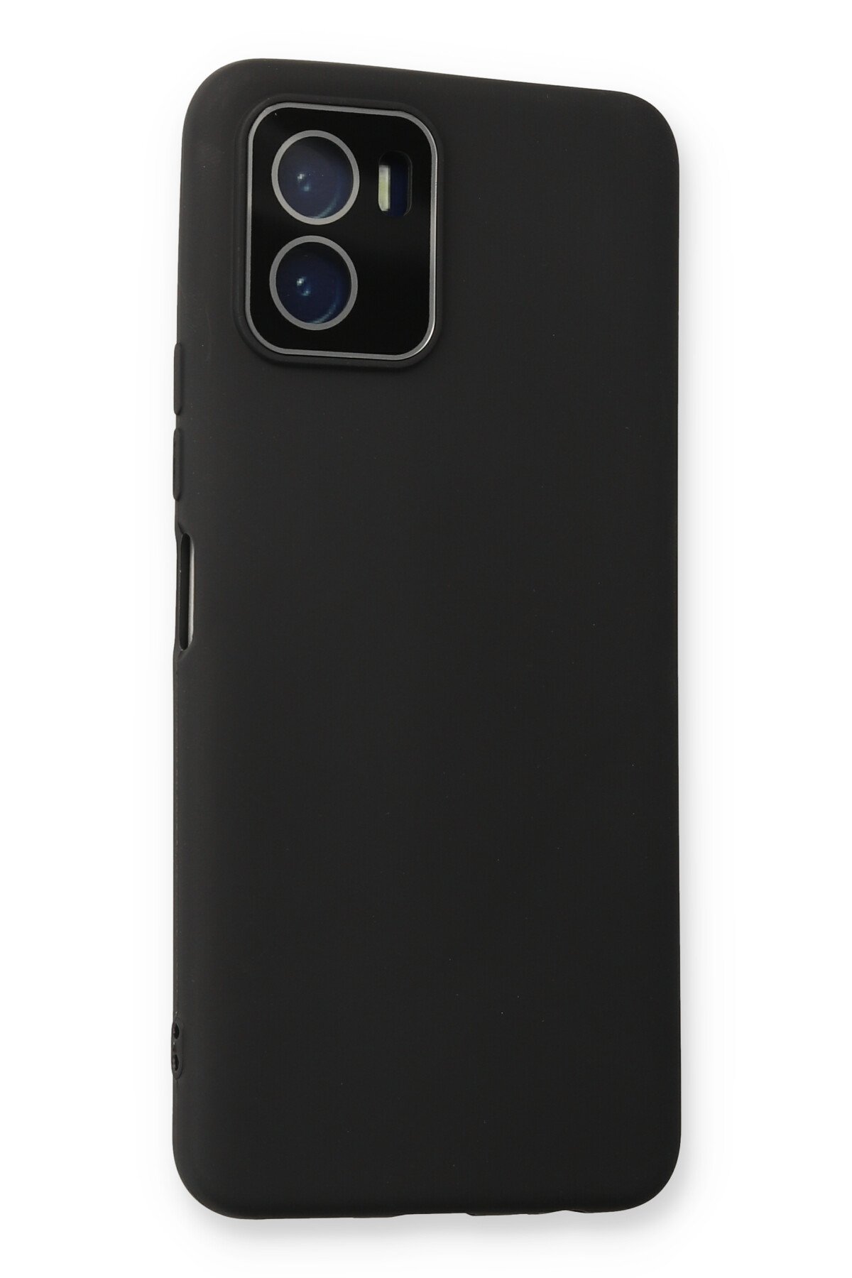 Newface Vivo Y15S Kılıf Nano içi Kadife Silikon - Turuncu
