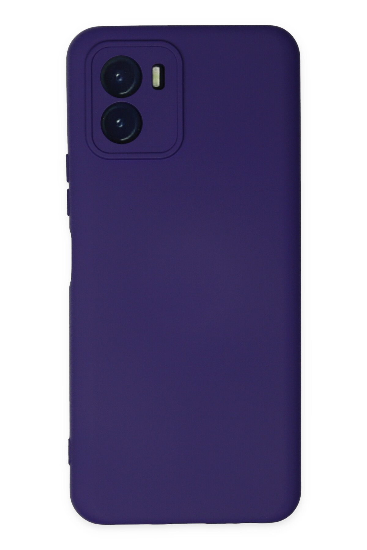 Newface Vivo Y15S Kılıf Nano içi Kadife Silikon - Turuncu