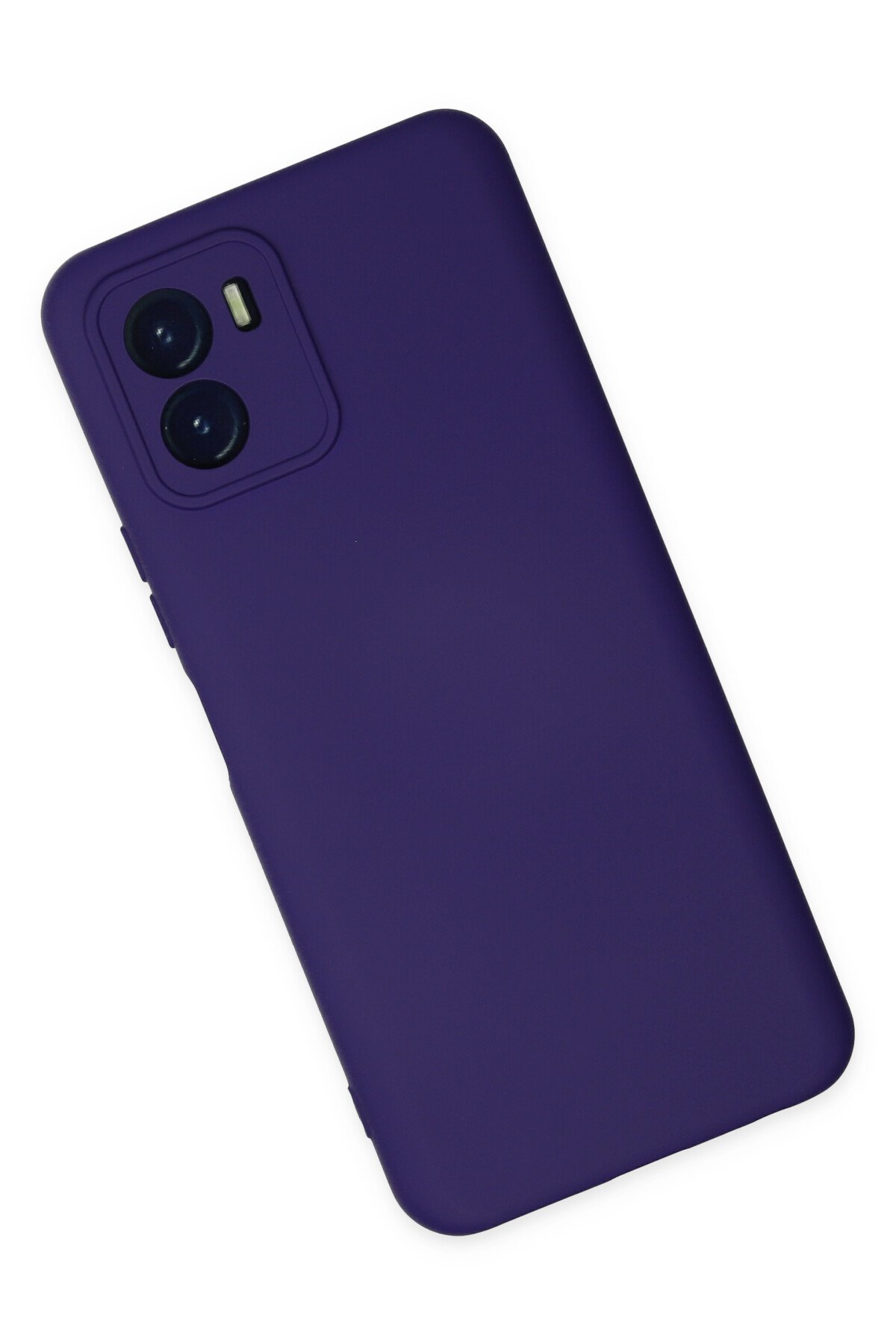 Newface Vivo Y15S Kılıf Nano içi Kadife Silikon - Turuncu