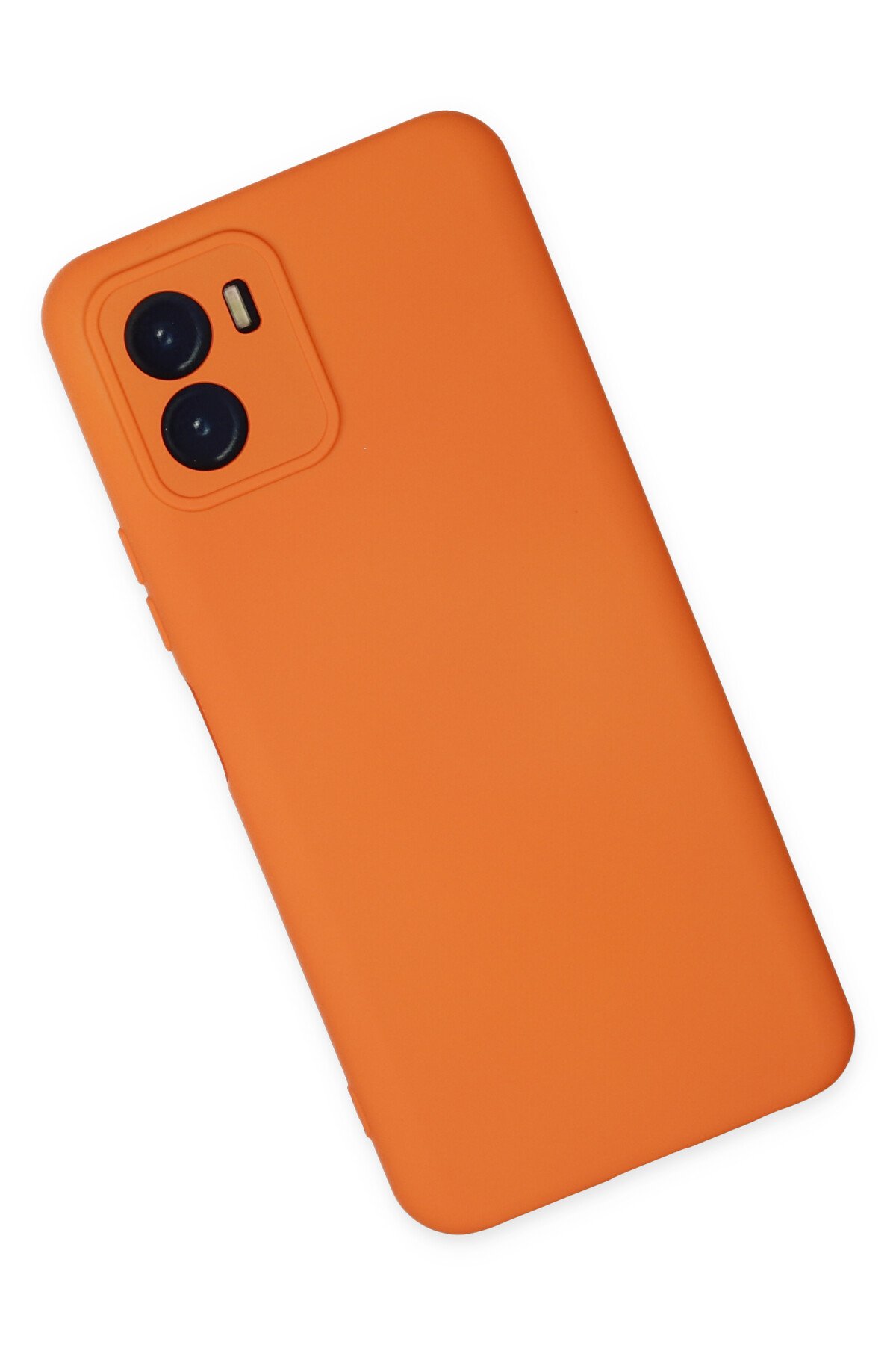 Newface Vivo Y15S Kılıf Platin Silikon - Sarı
