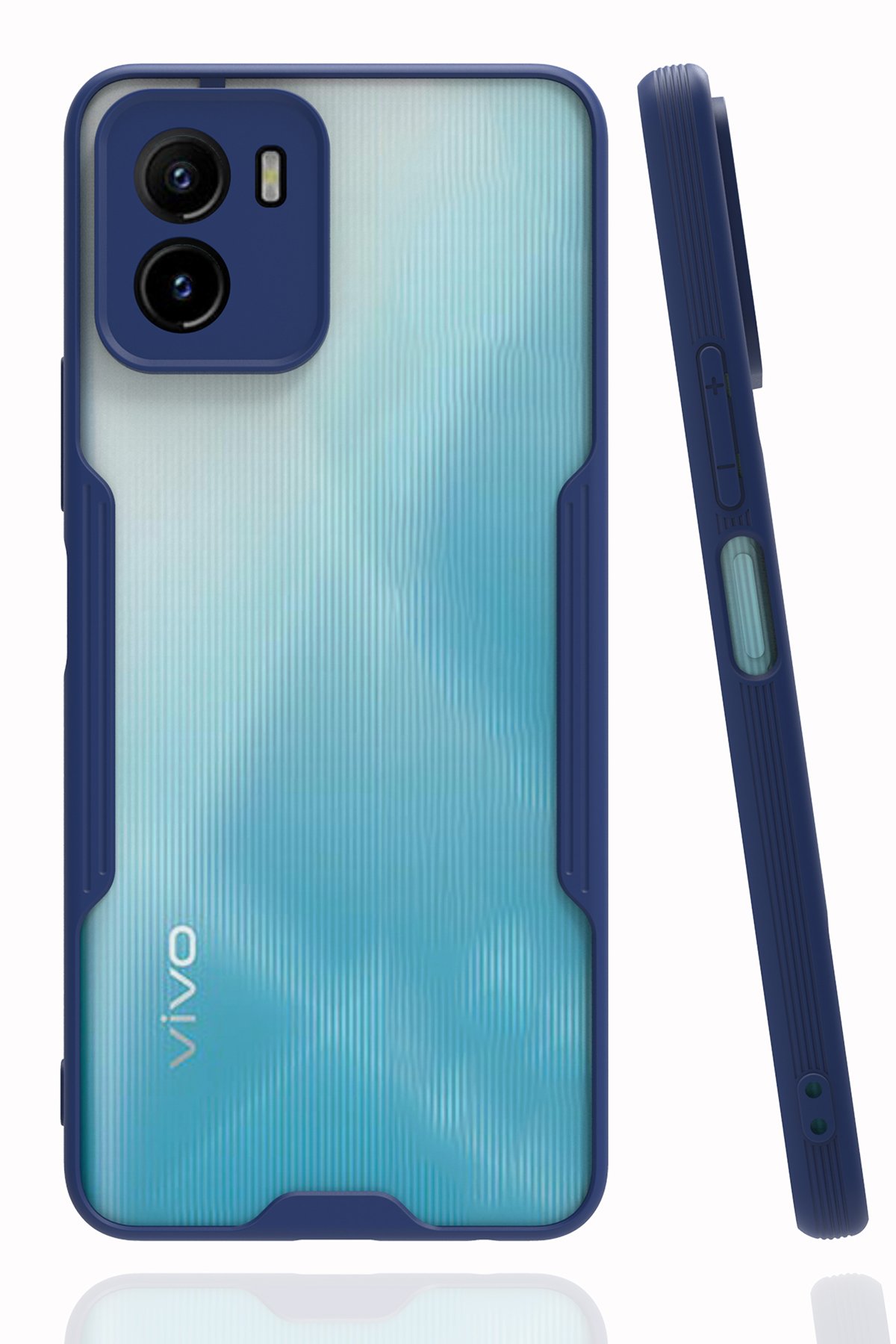 Newface Vivo Y15S Kılıf Platin Silikon - Lila