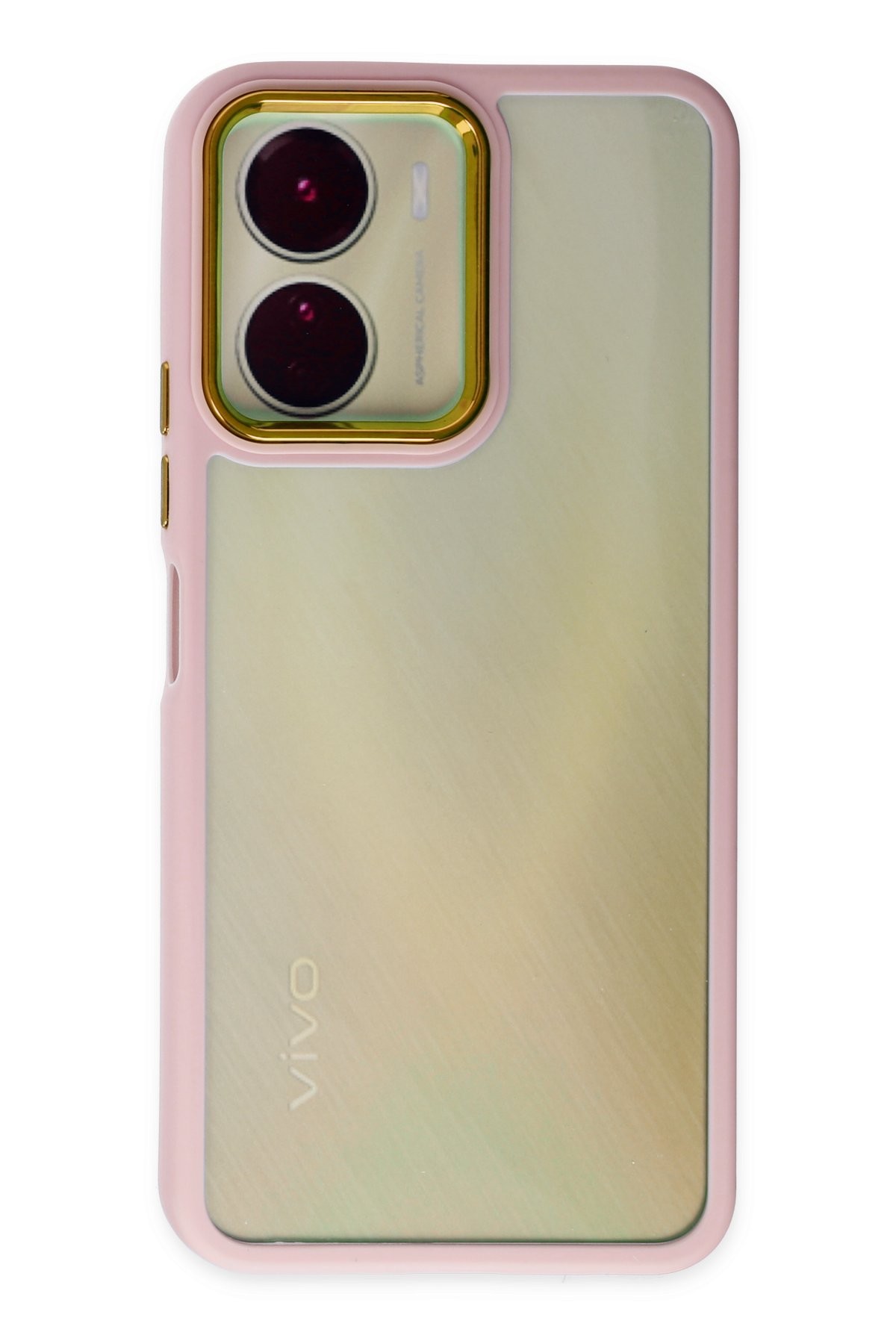 Newface Vivo Y16 Kılıf Volet Silikon - Beyaz