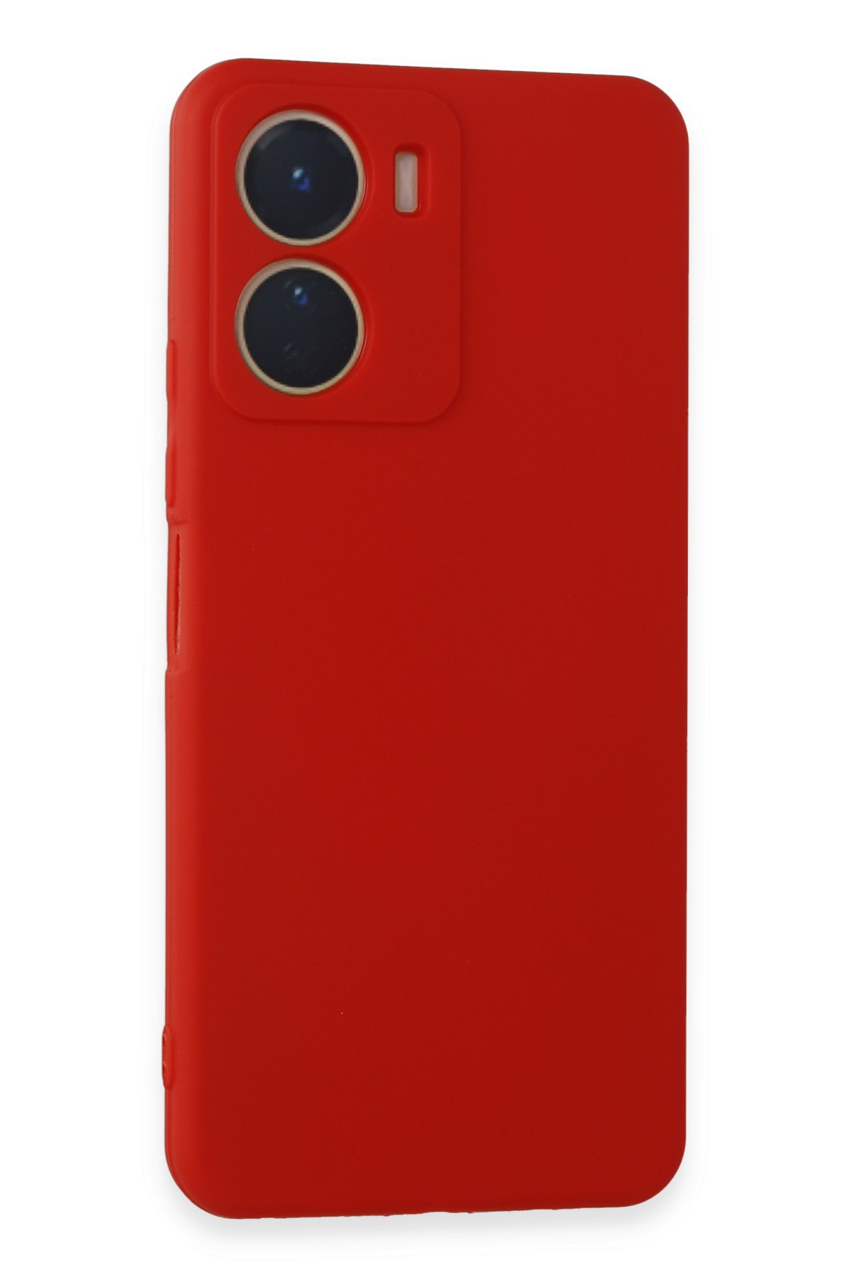 Newface Vivo Y16 Kılıf Optimum Silikon - Kırmızı