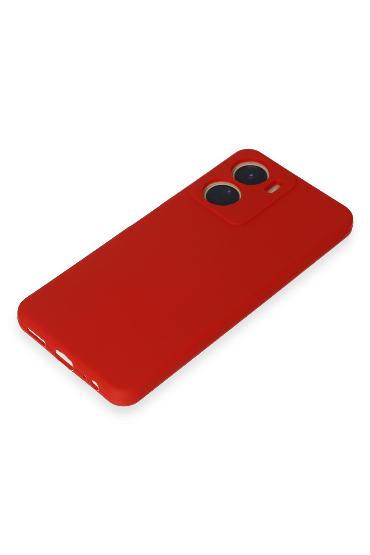 Newface Vivo Y16 Kılıf Optimum Silikon - Kırmızı