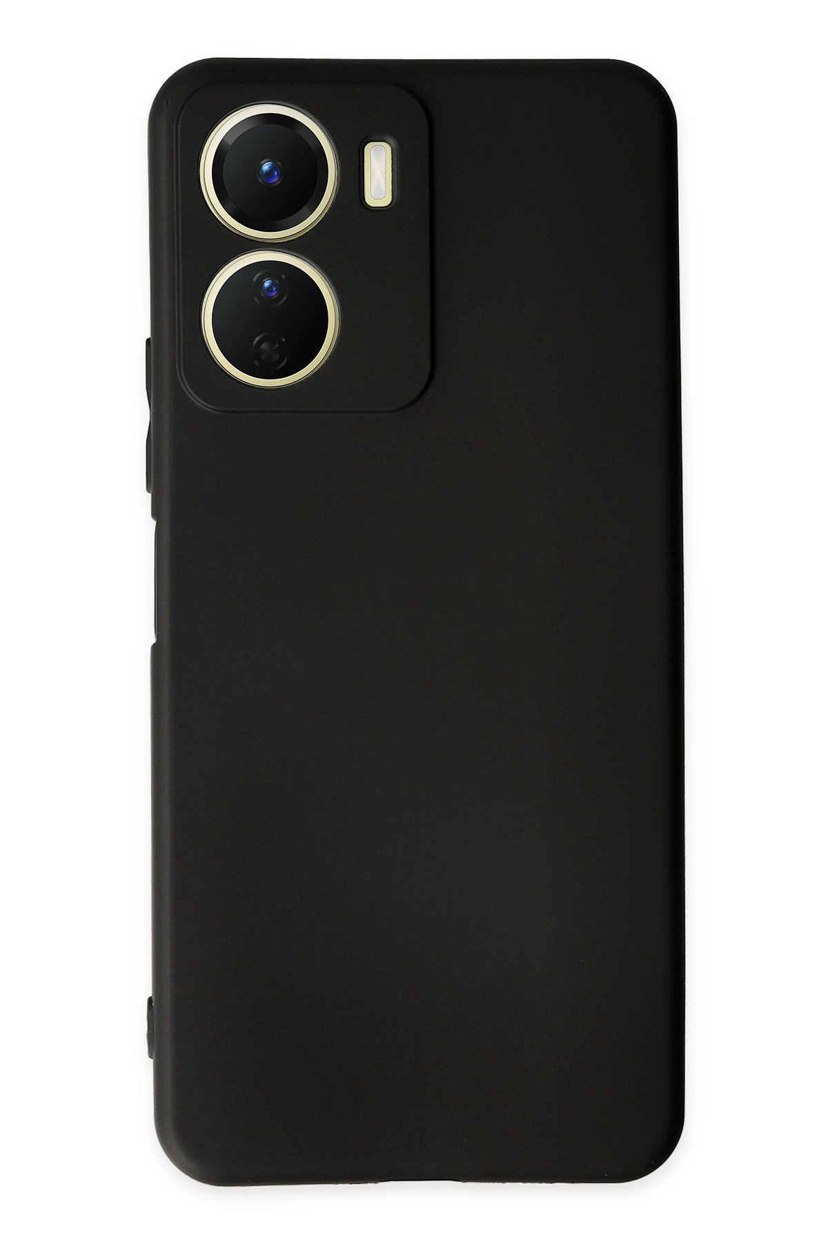 Newface Vivo Y16 Kılıf Mega Standlı Silikon - Siyah