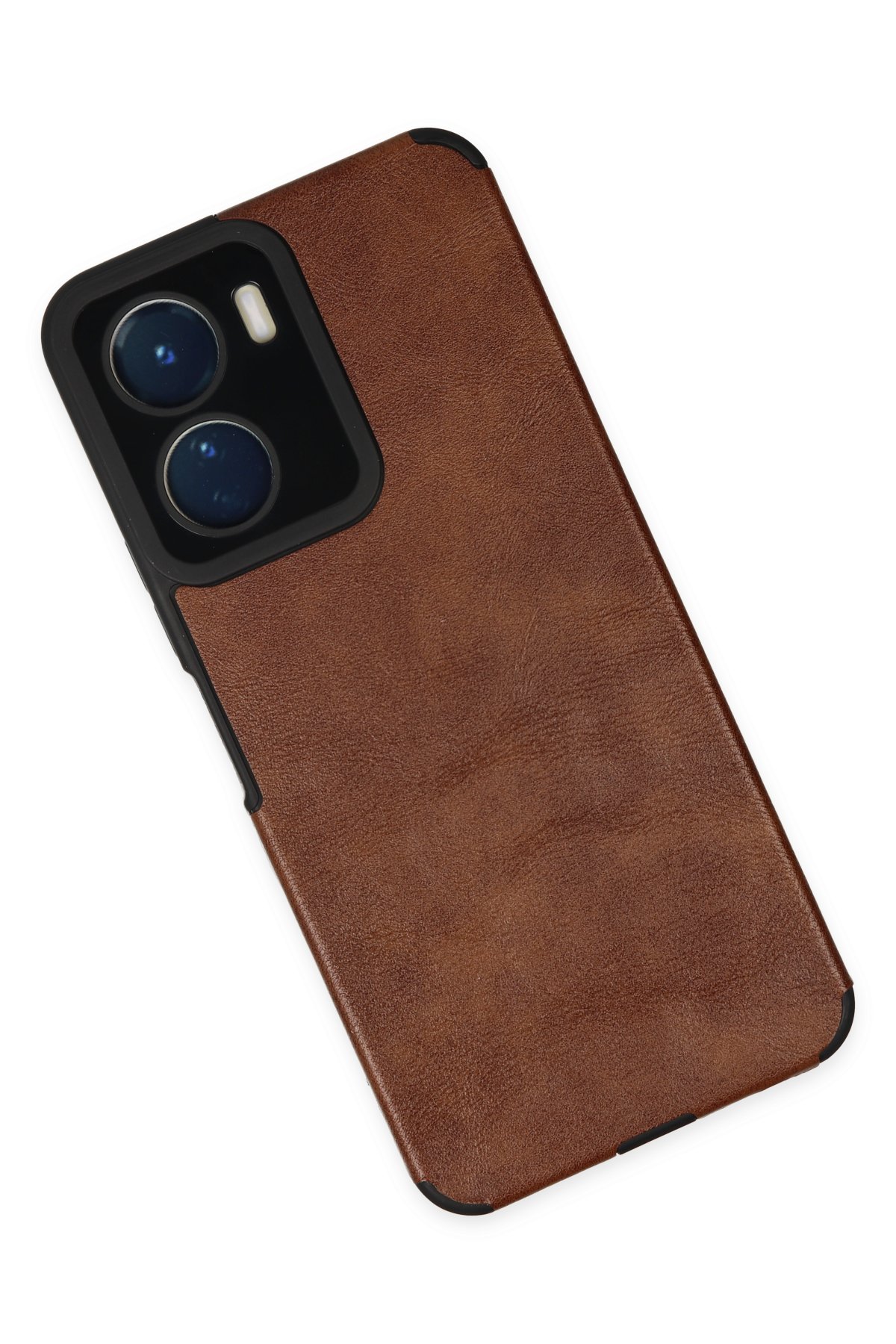 Newface Vivo Y16 Kılıf Mega Standlı Silikon - Mor