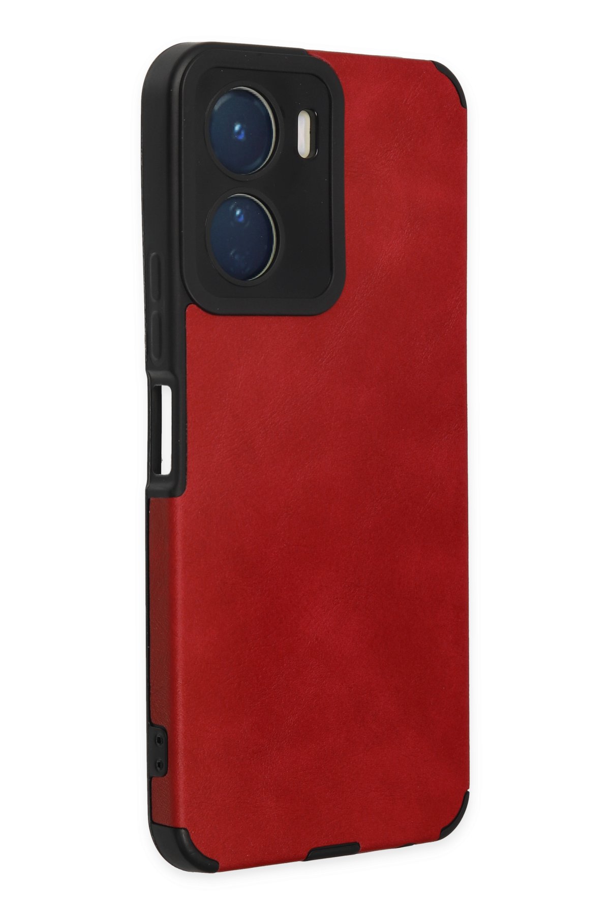 Newface Vivo Y16 Kılıf Loop Deri Silikon - Lacivert