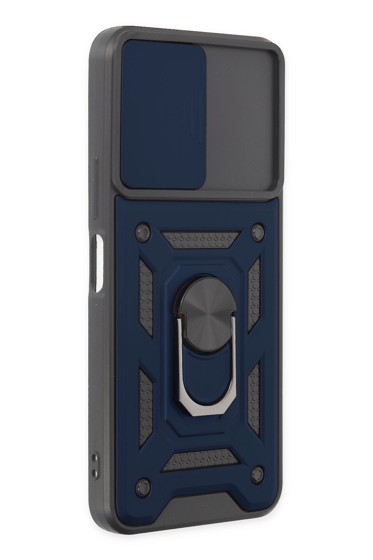 Newface Vivo Y16 Kılıf Razer Lensli Silikon - Gold