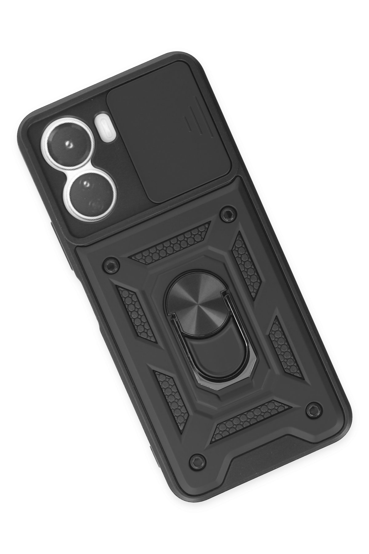 Newface Vivo Y16 Kılıf Volet Silikon - Pembe