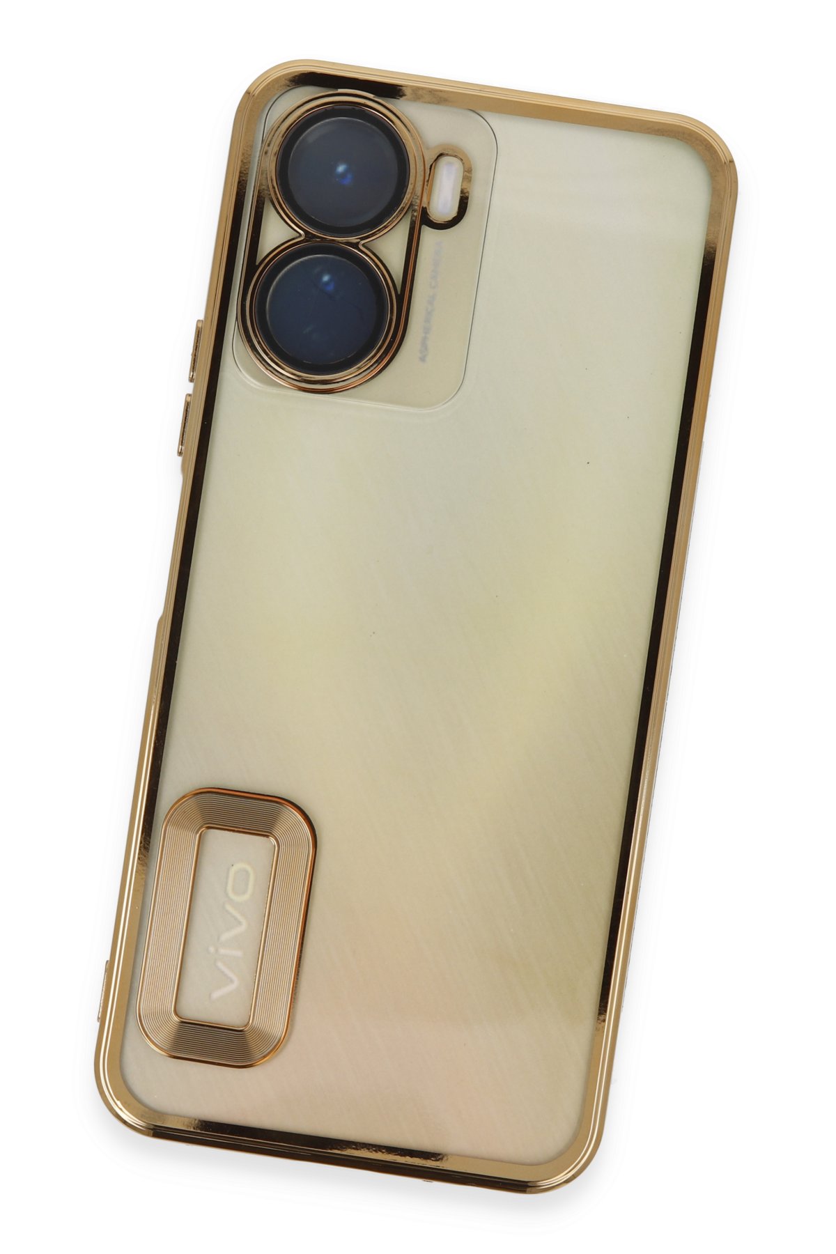 Newface Vivo Y16 Kılıf Loop Deri Silikon - Lacivert