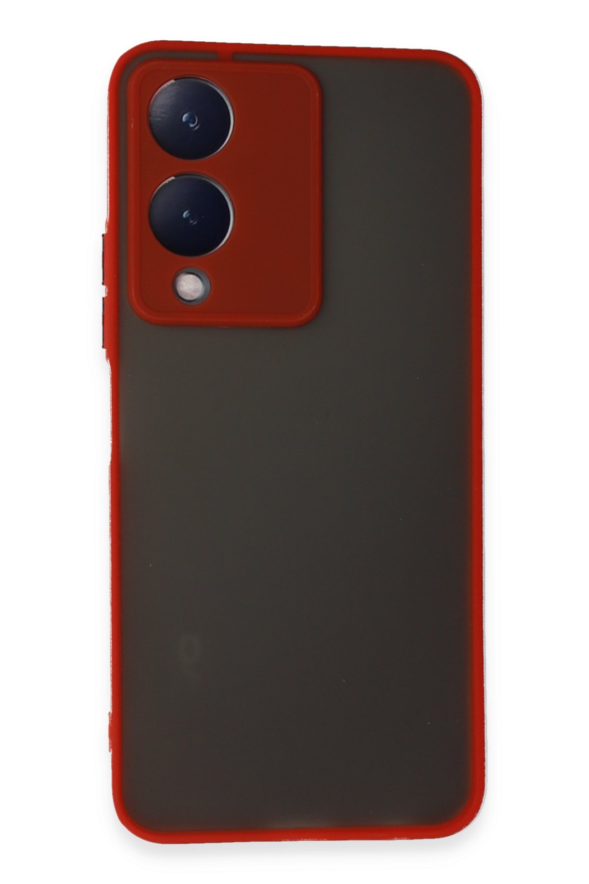 Newface Vivo Y17S Kılıf Nano içi Kadife Silikon - Siyah