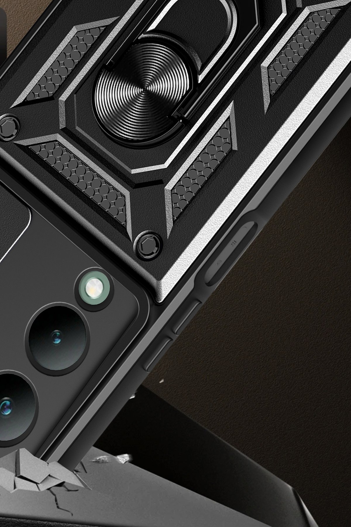 Newface Vivo Y17S Kılıf Nano içi Kadife Silikon - Mavi