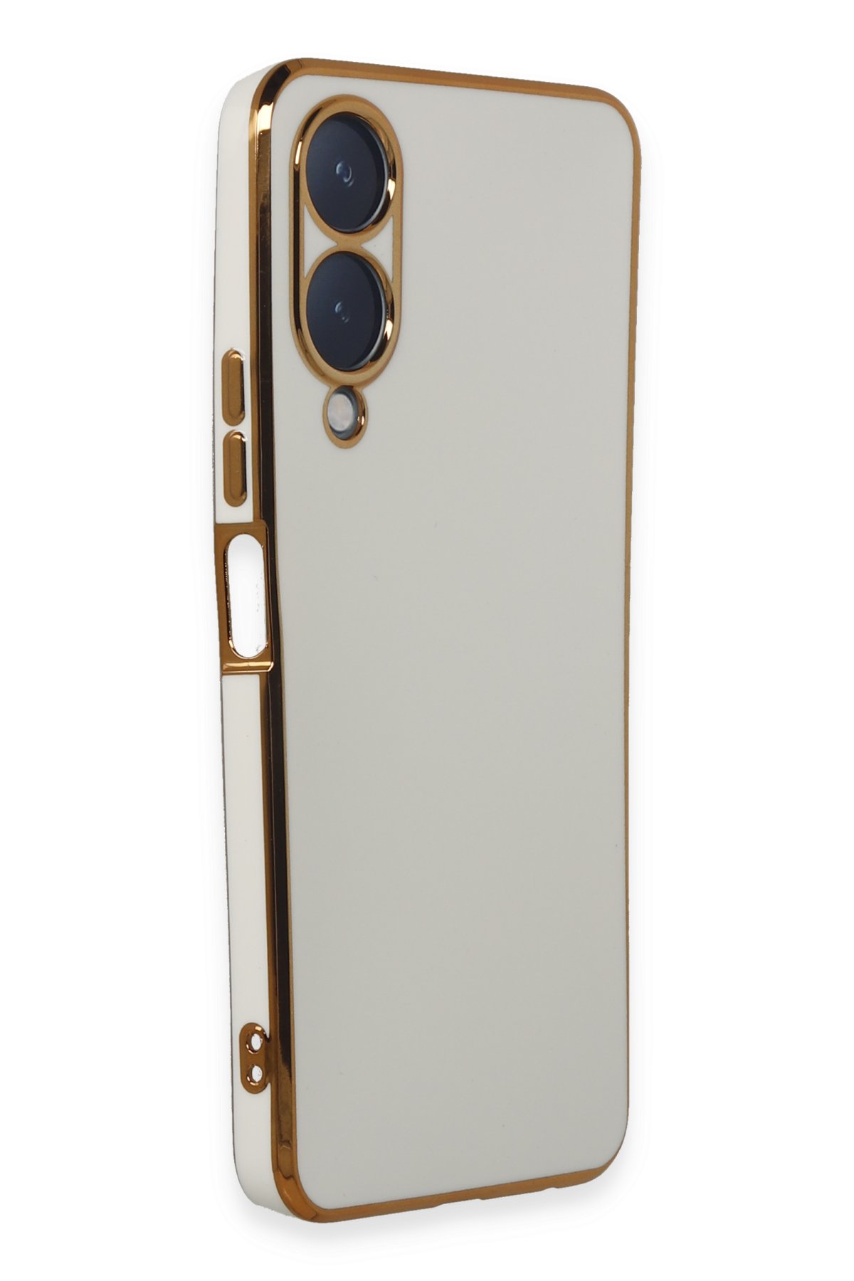 Newface Vivo Y17S Kılıf Pars Lens Yüzüklü Silikon - Siyah