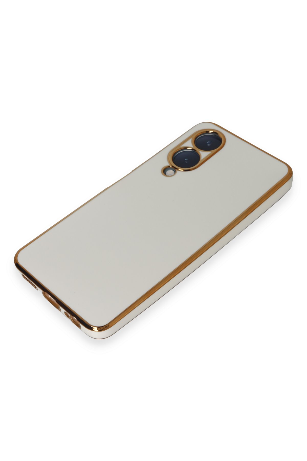 Newface Vivo Y17S Kılıf Pars Lens Yüzüklü Silikon - Siyah