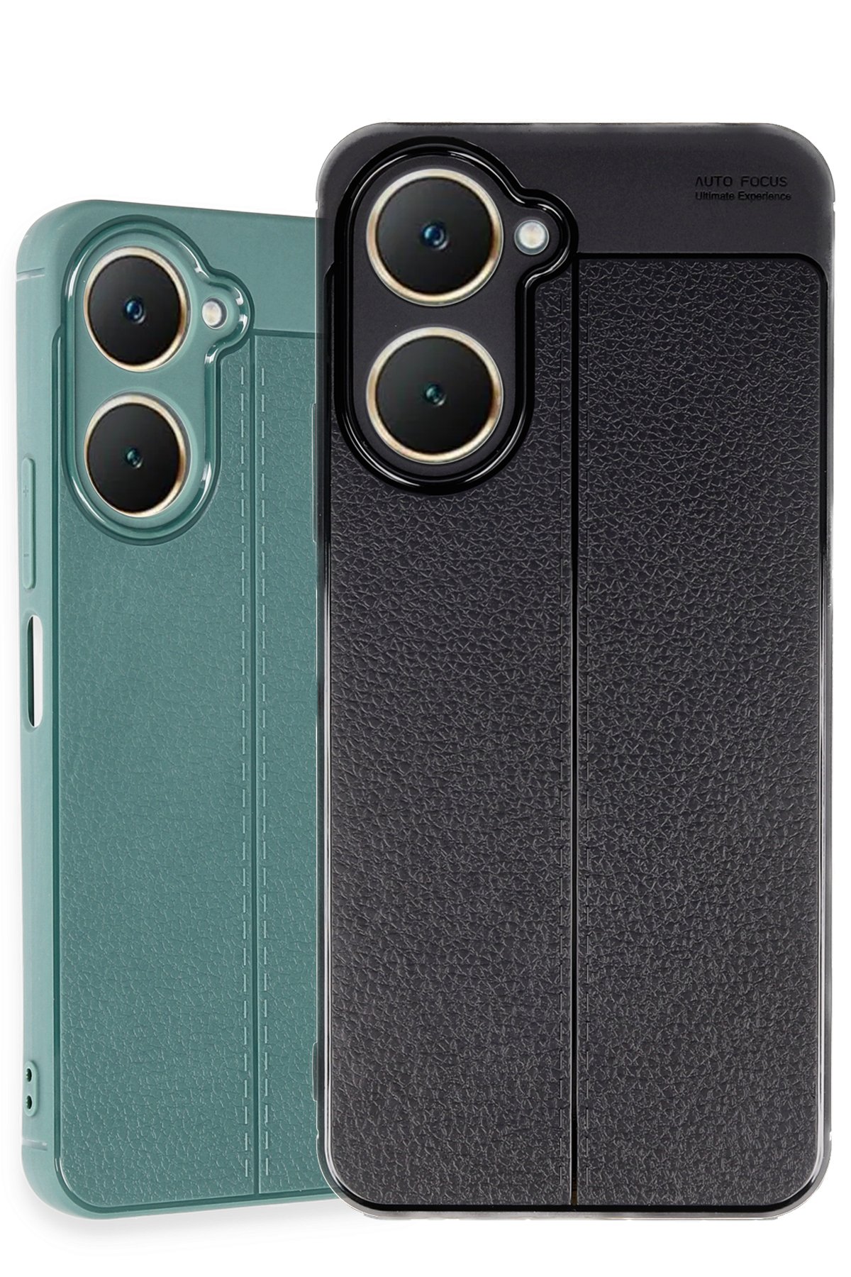 Newface Vivo Y18 Kılıf Pars Lens Yüzüklü Silikon - Gümüş