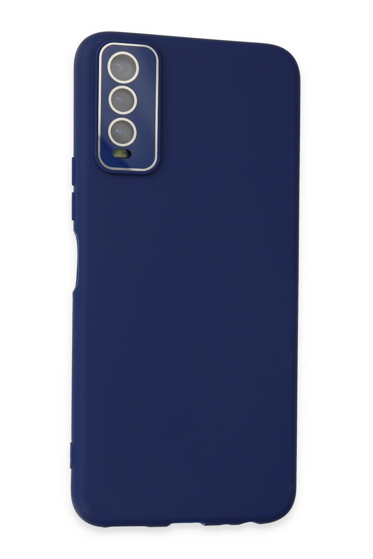Newface Vivo Y20 Kılıf Palm Buzlu Kamera Sürgülü Silikon - Kırmızı